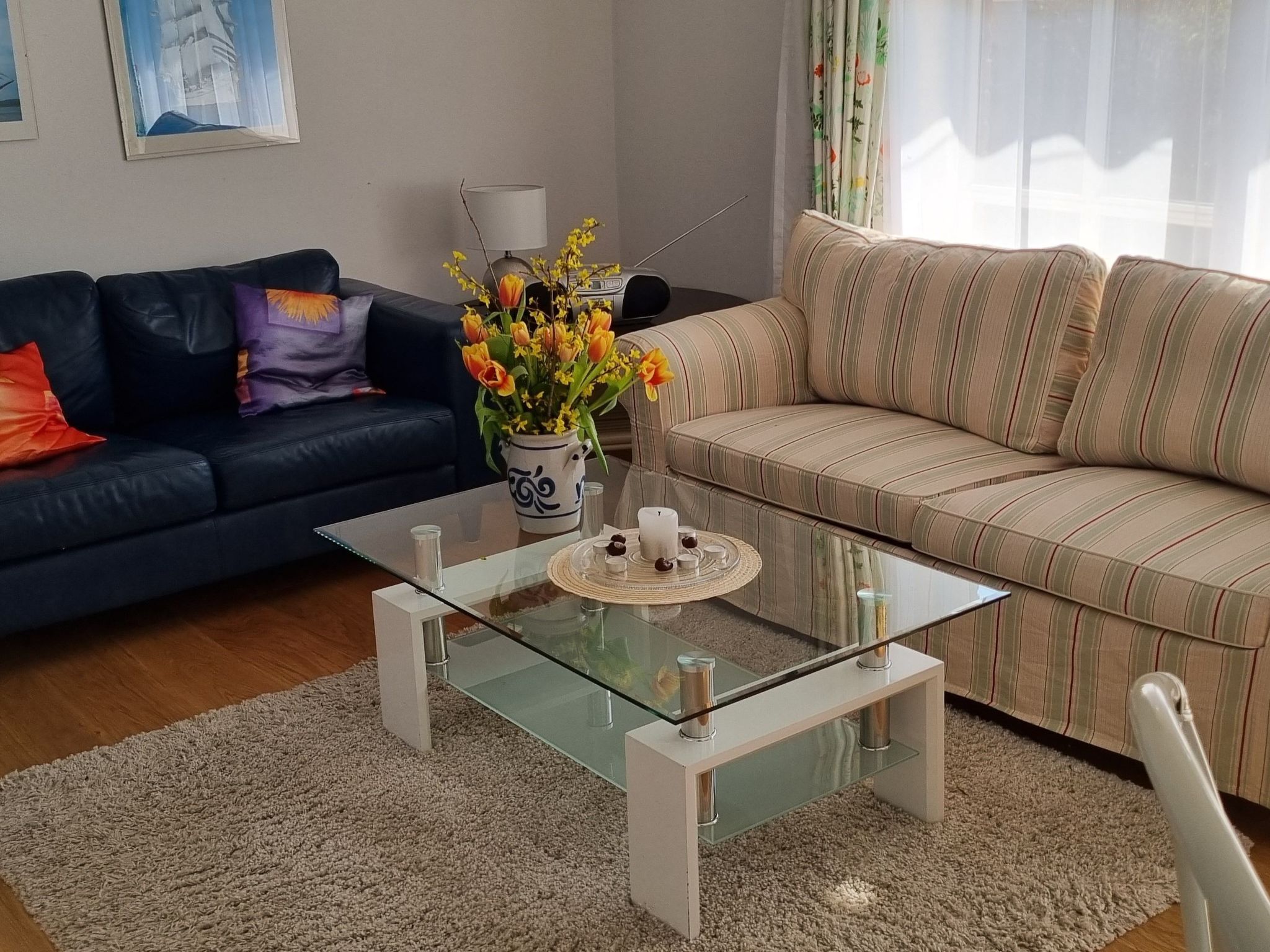 Appartement mit Garten, Grill und Terrasse - Binnen