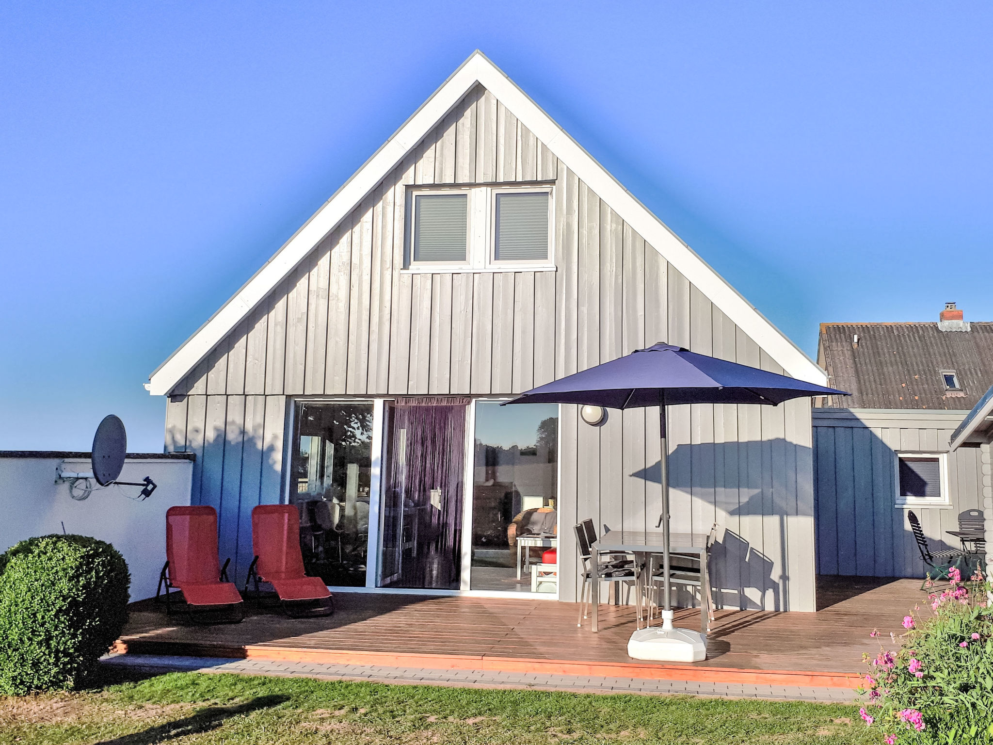 Mit Grill und Garten in Neukirchen