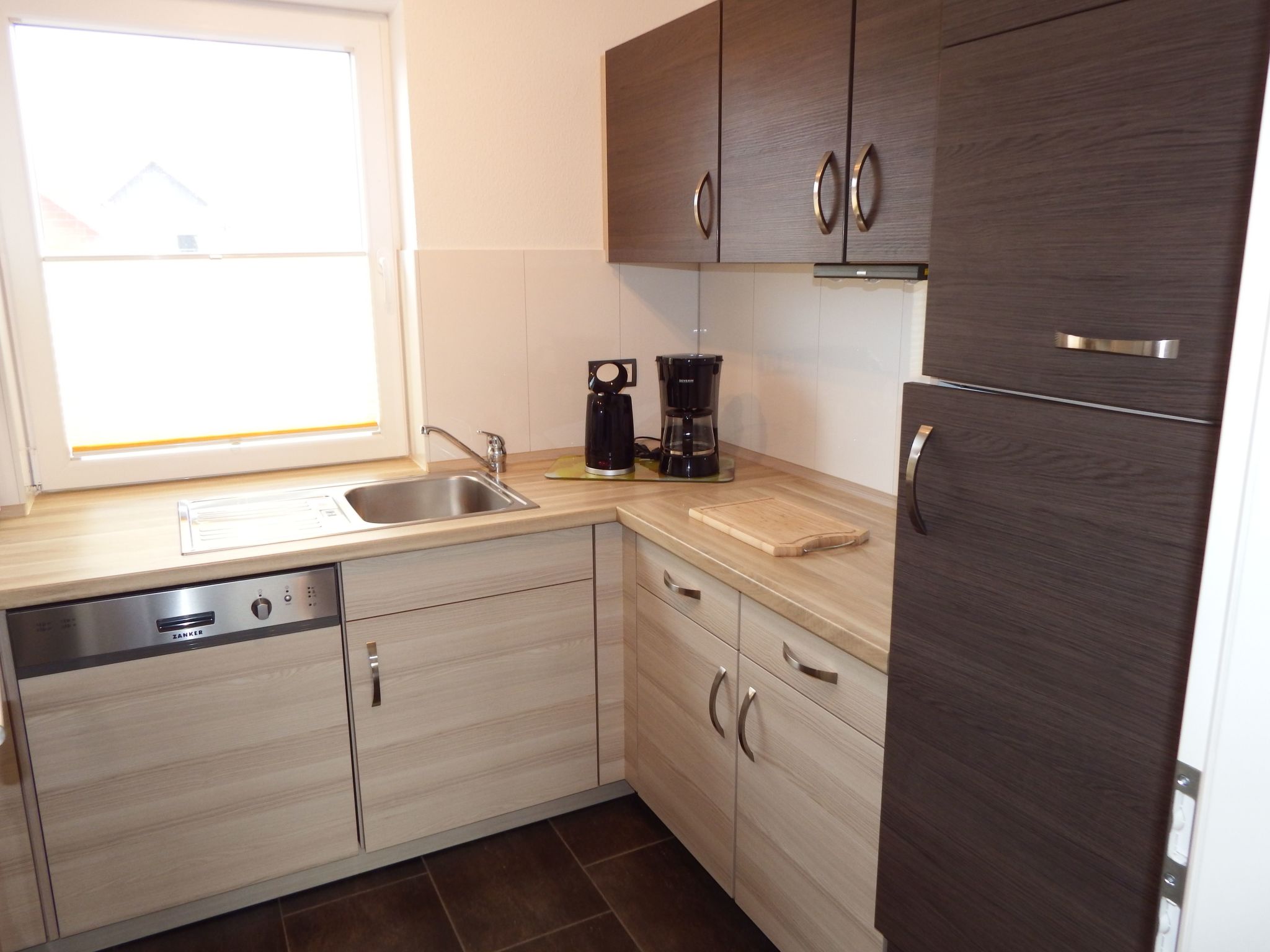 Moderne Ferienwohnung mit Südbalkon und Strandkorb-Binnen