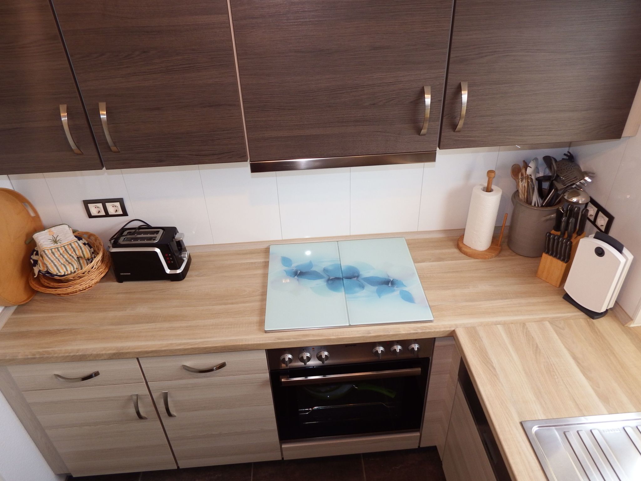 Moderne Ferienwohnung mit Südbalkon und Strandkorb-Binnen