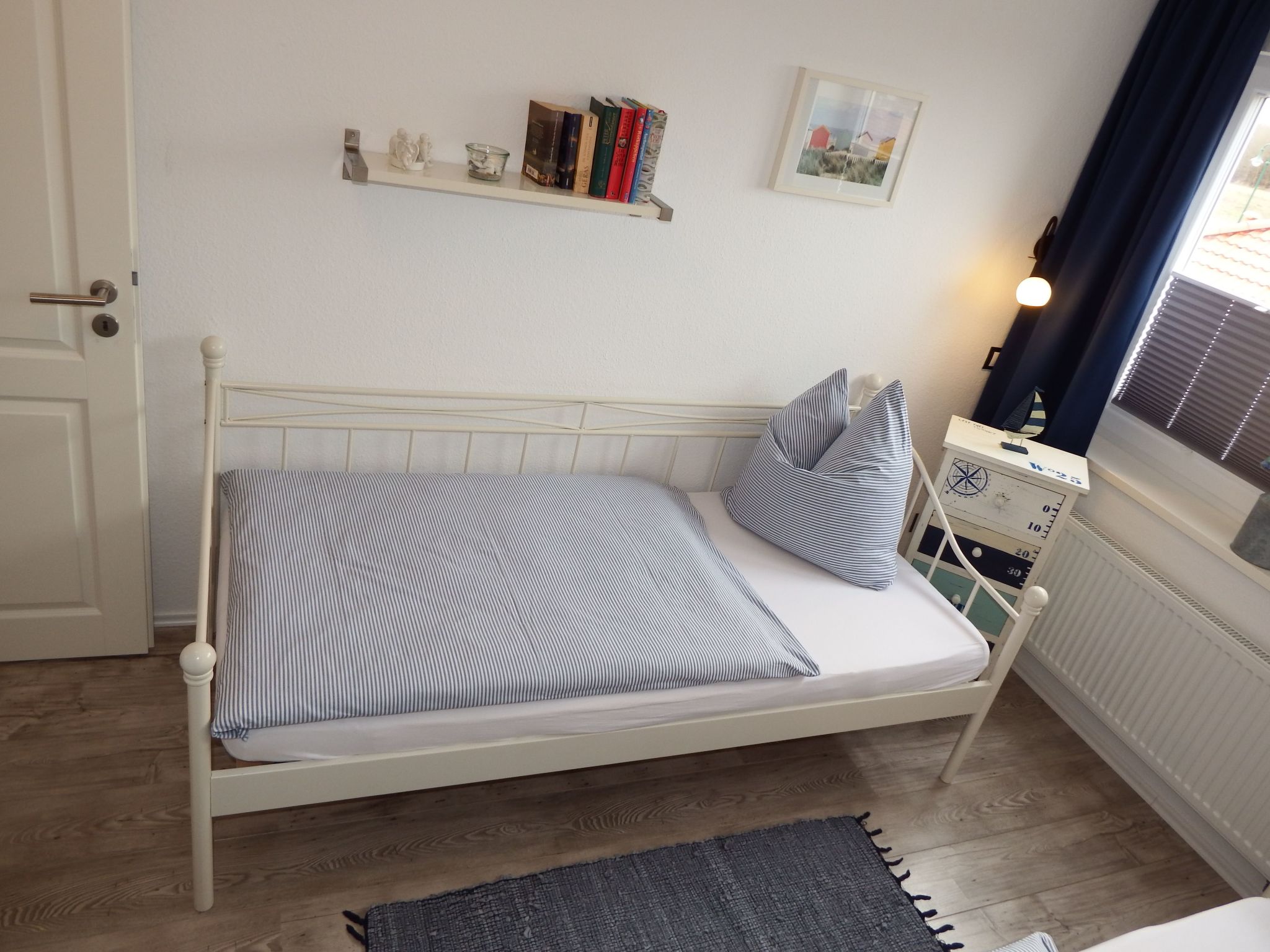 Moderne Ferienwohnung mit Südbalkon und Strandkorb-Binnen