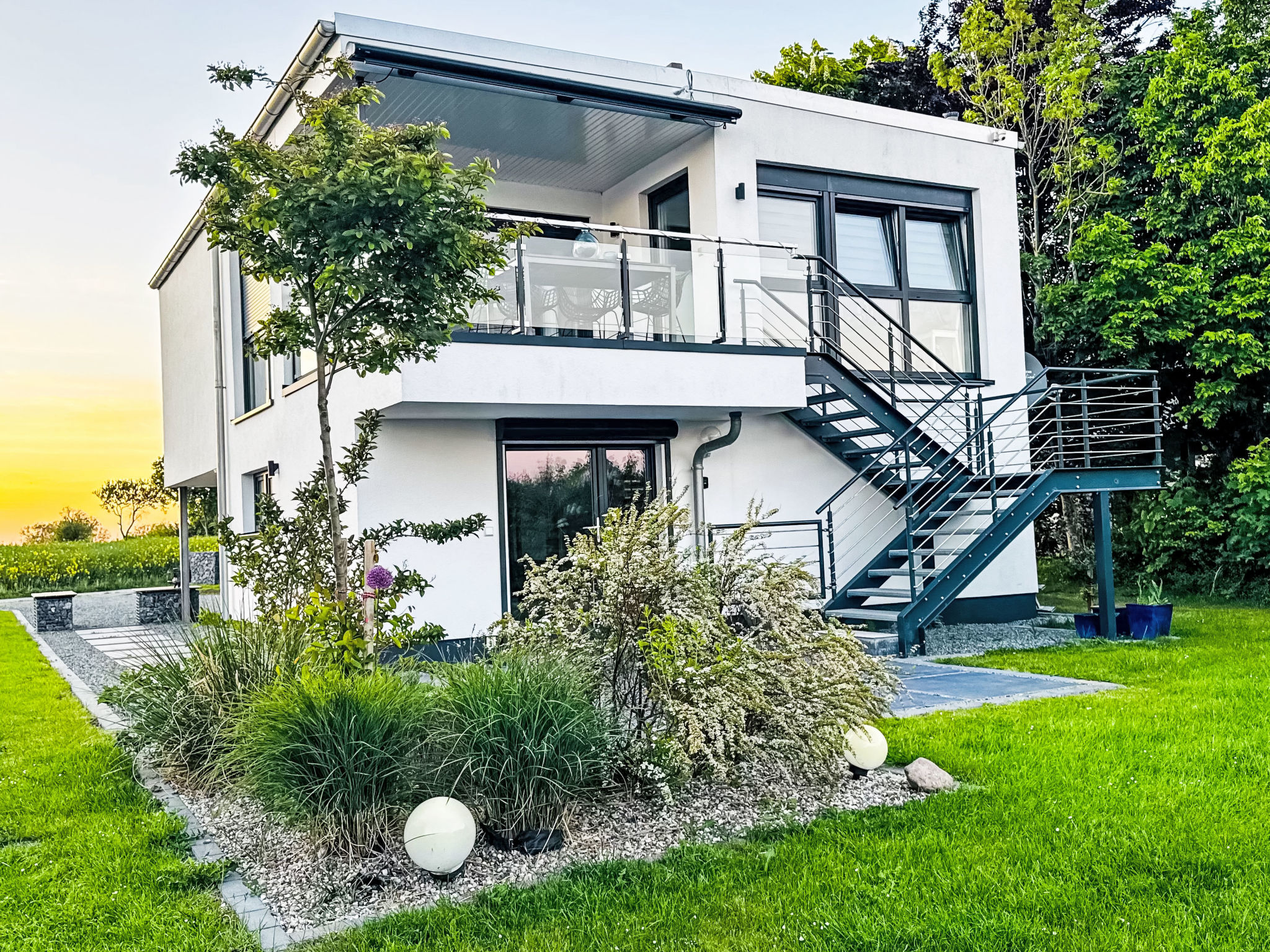 Strandvilla am Meer - Buiten