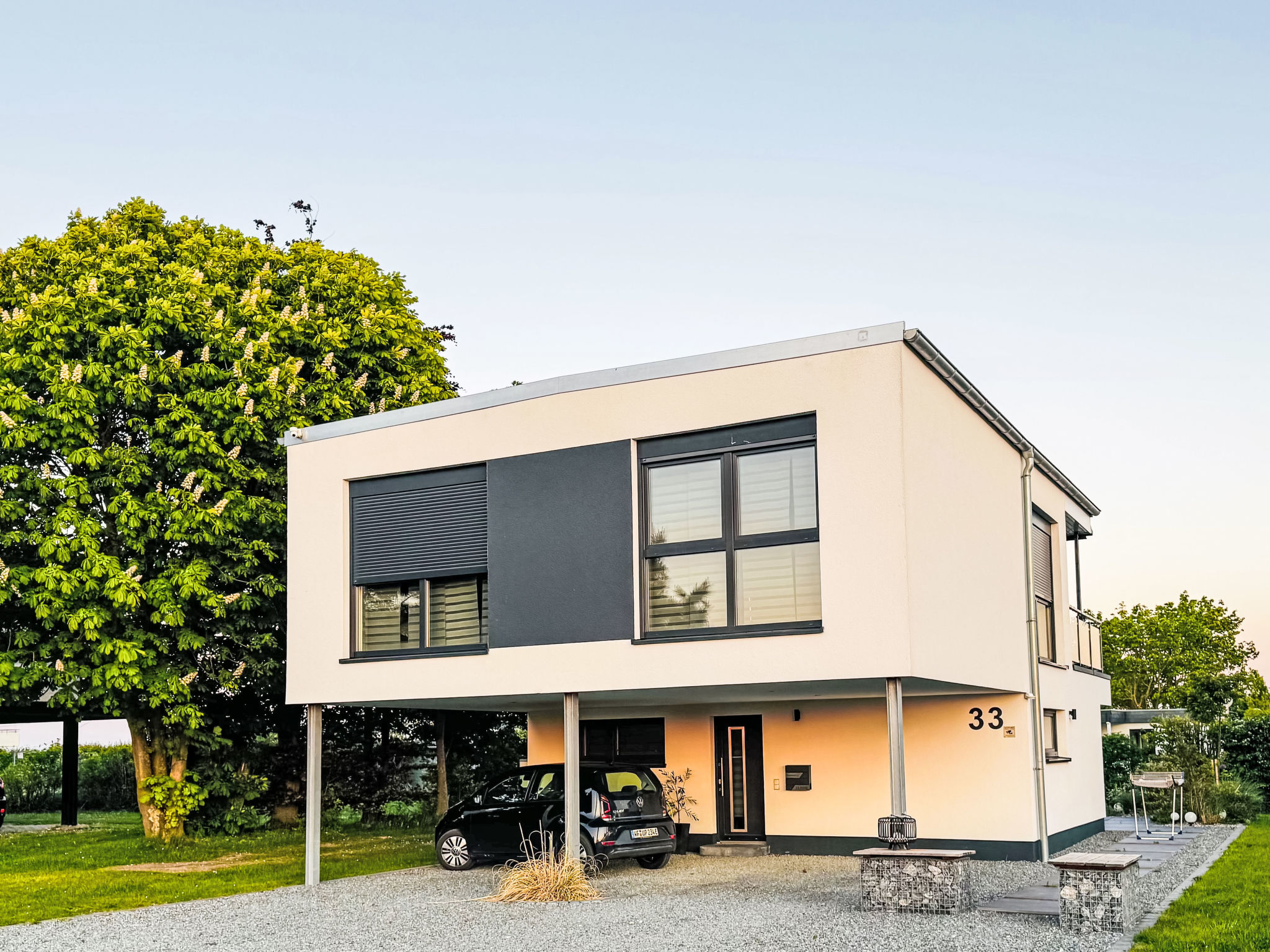 Strandvilla am Meer - Buiten
