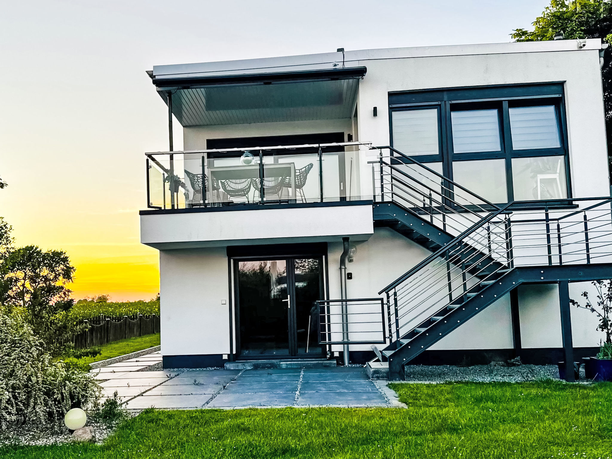 Strandvilla am Meer - Buiten