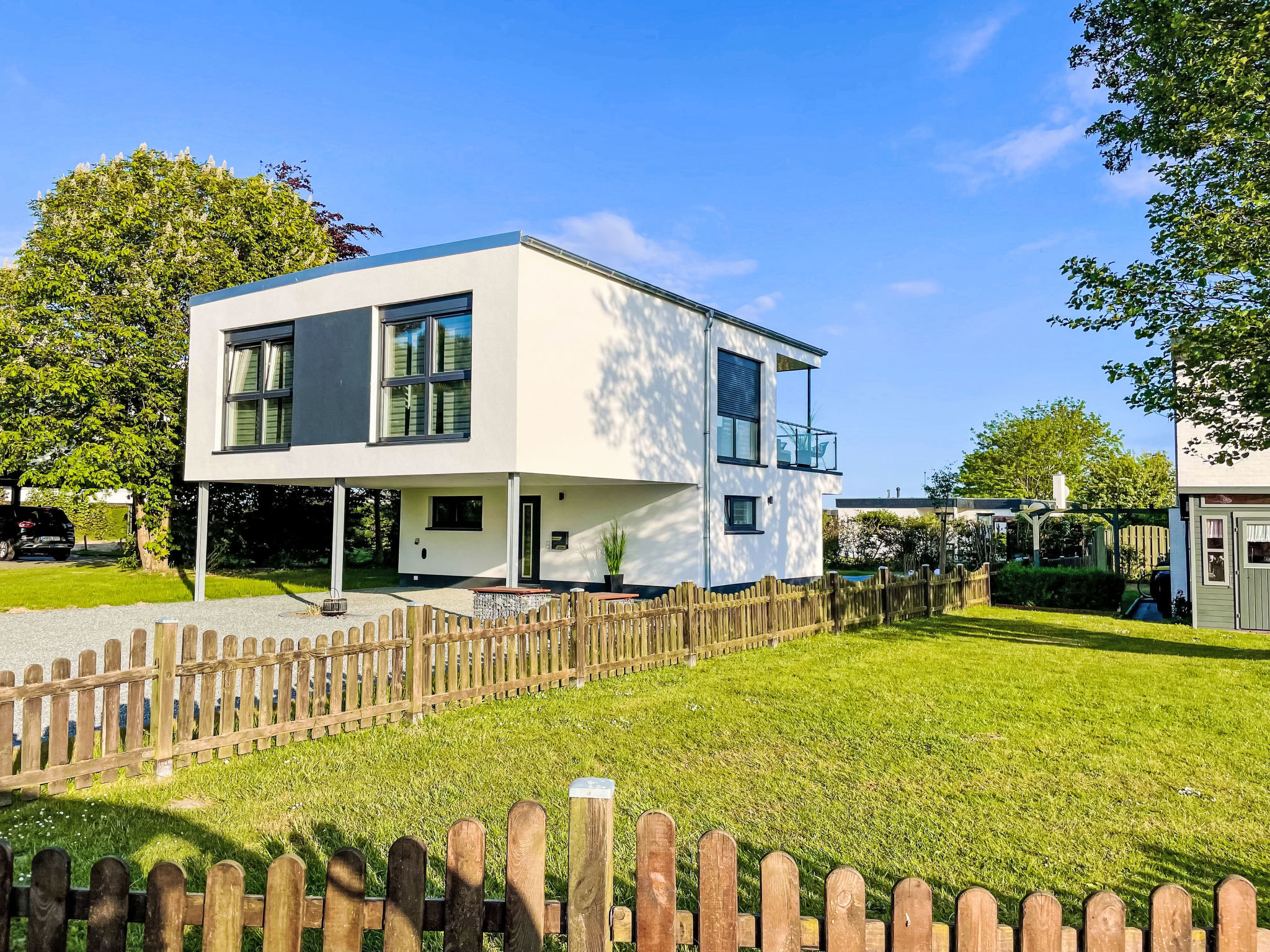 Strandvilla am Meer - Buiten