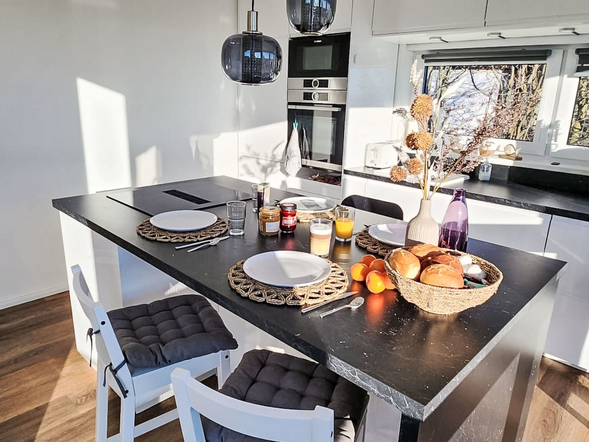 Strandvilla am Meer - Binnen