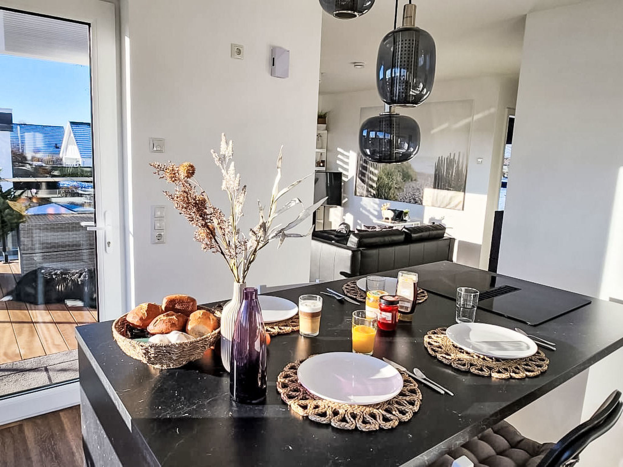 Strandvilla am Meer - Binnen