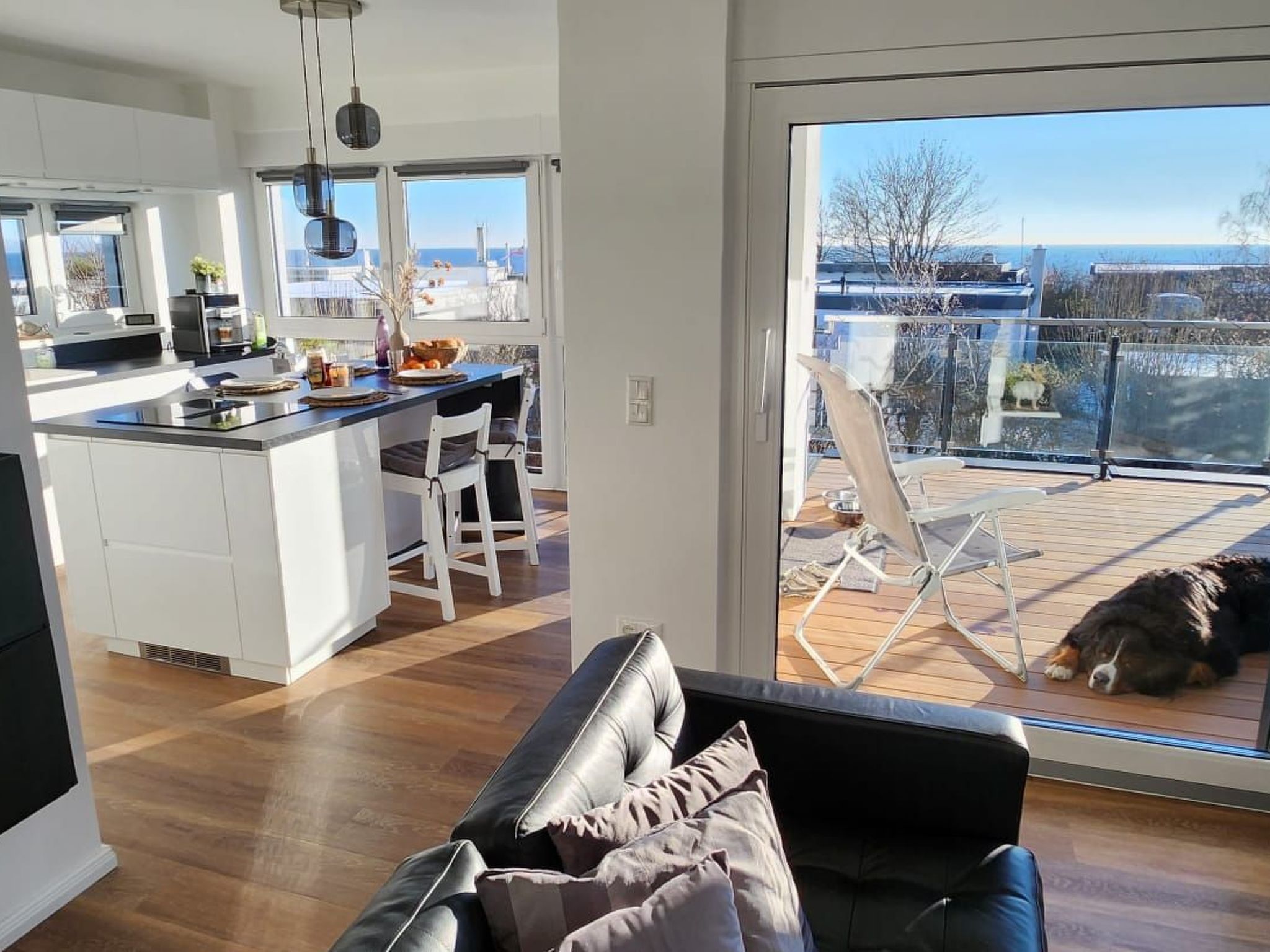 Strandvilla am Meer-Binnen