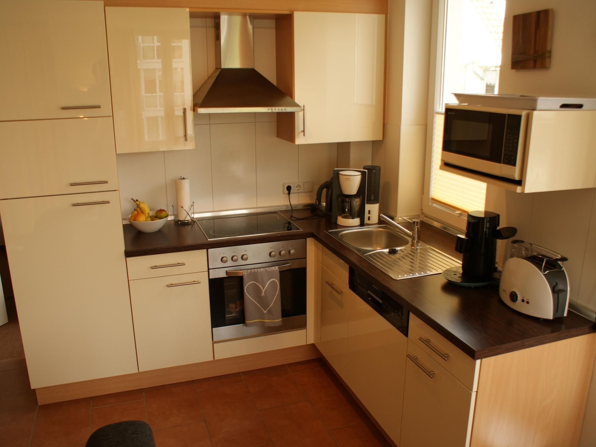 Wohnung in Strandnähe mit Sauna und Kamin - Binnen