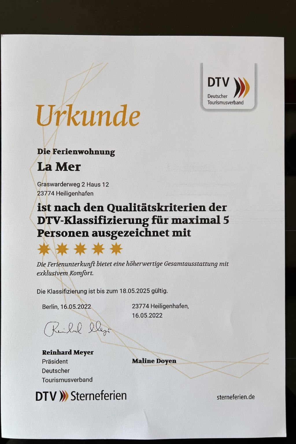 La mer im Marina Strandresort Heiligenhafen-Binnen