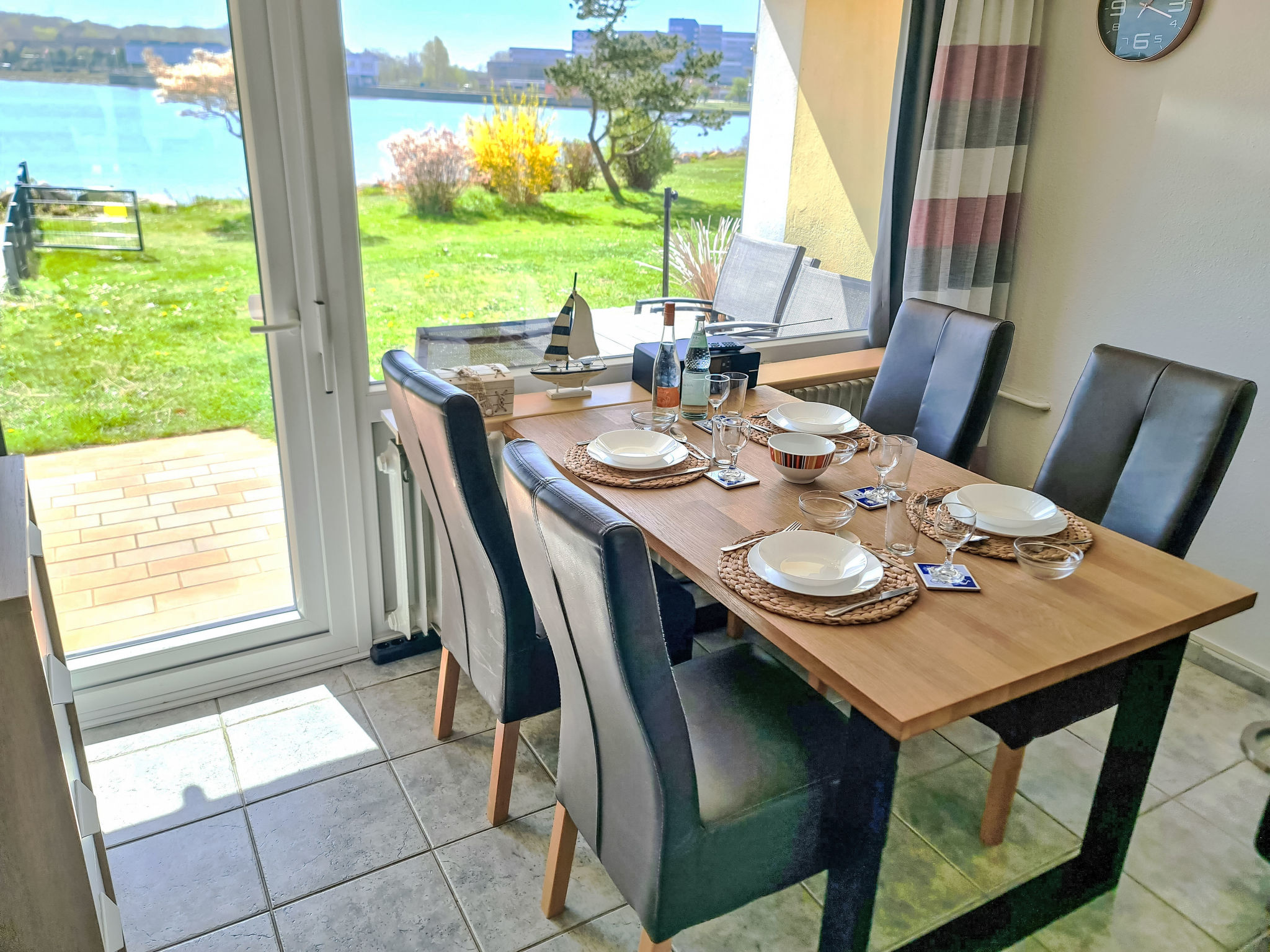 Strandurlaub im Ferienappartement mit Garten