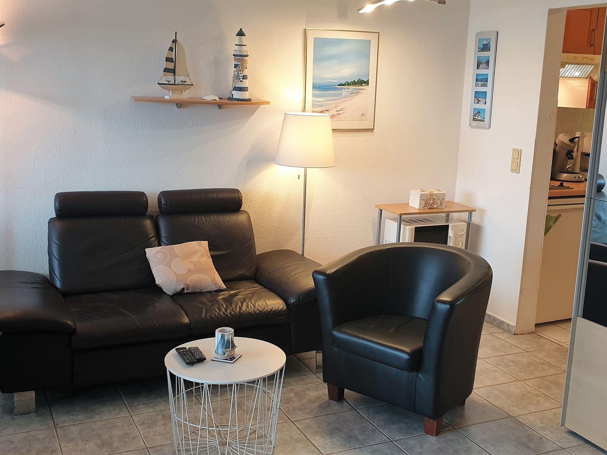 Strandurlaub im Ferienappartement mit Garten-Binnen