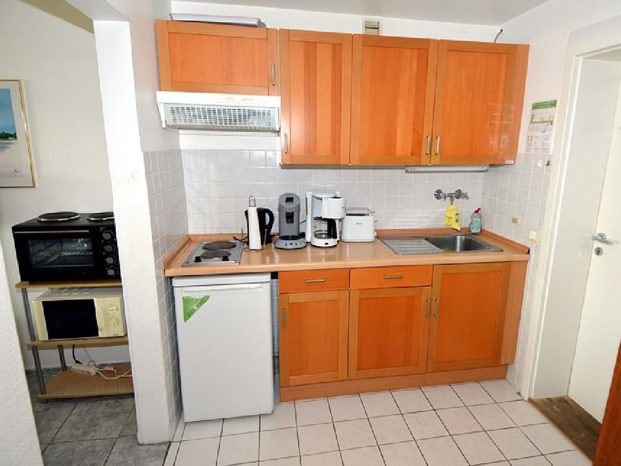 Strandurlaub im Ferienappartement mit Garten-Binnen