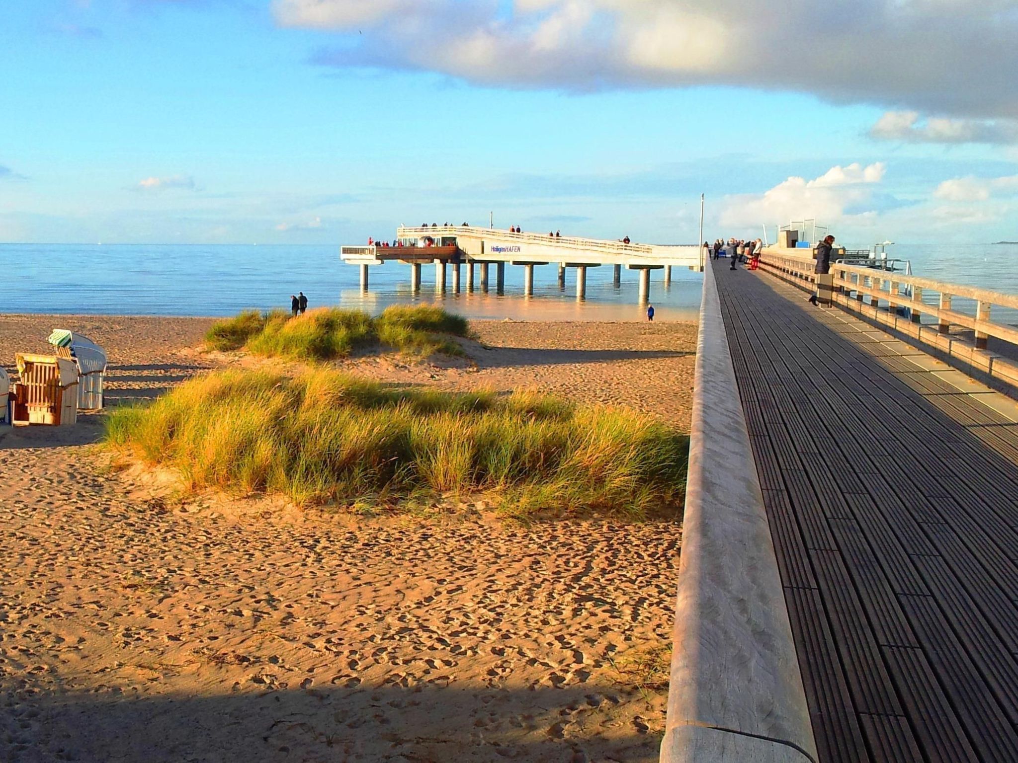 Strandurlaub im Ferienappartement mit Garten-Binnen