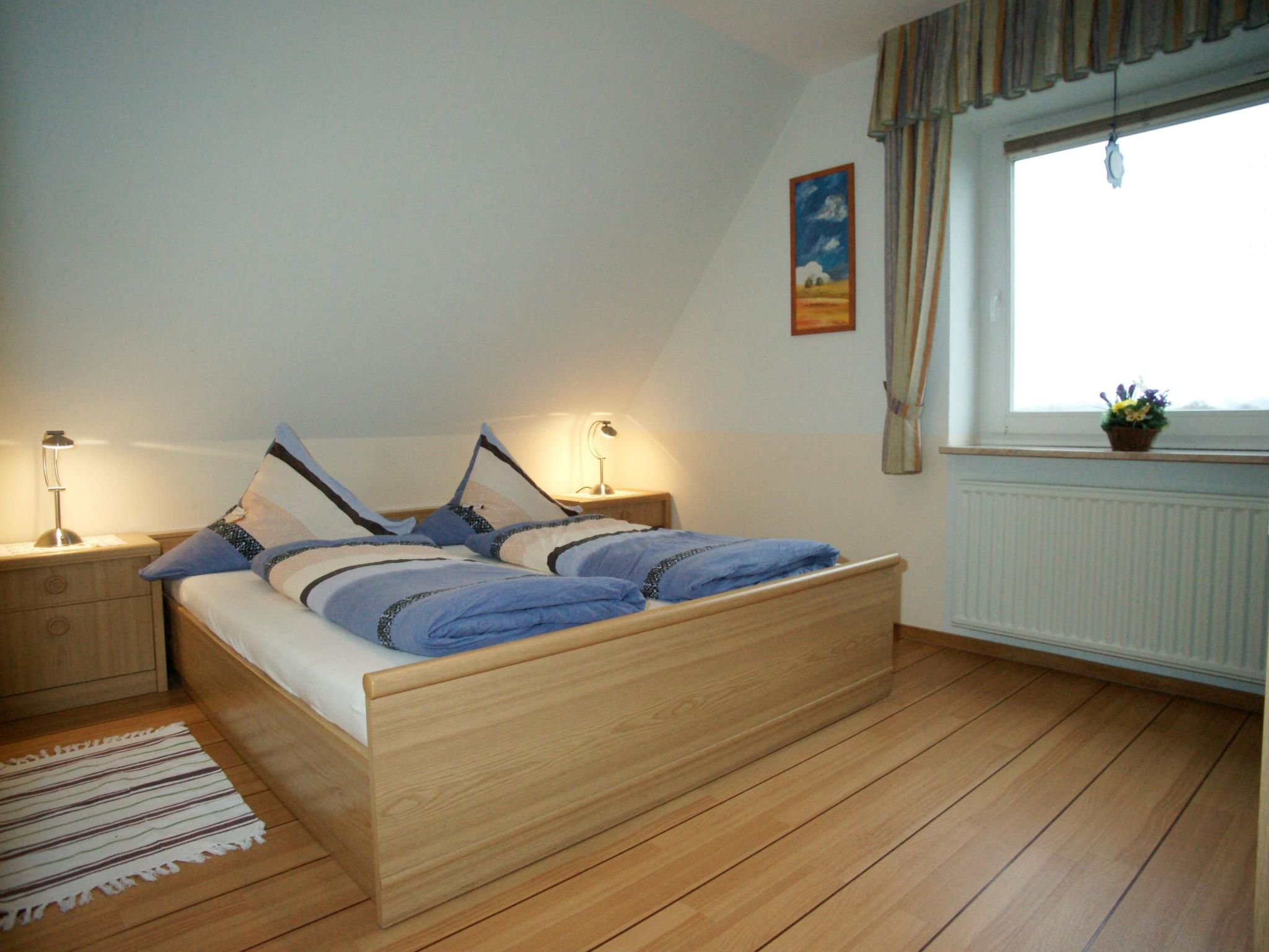 Wohnung in Neue Tiefe mit Terrasse, Garten und Grill-Binnen