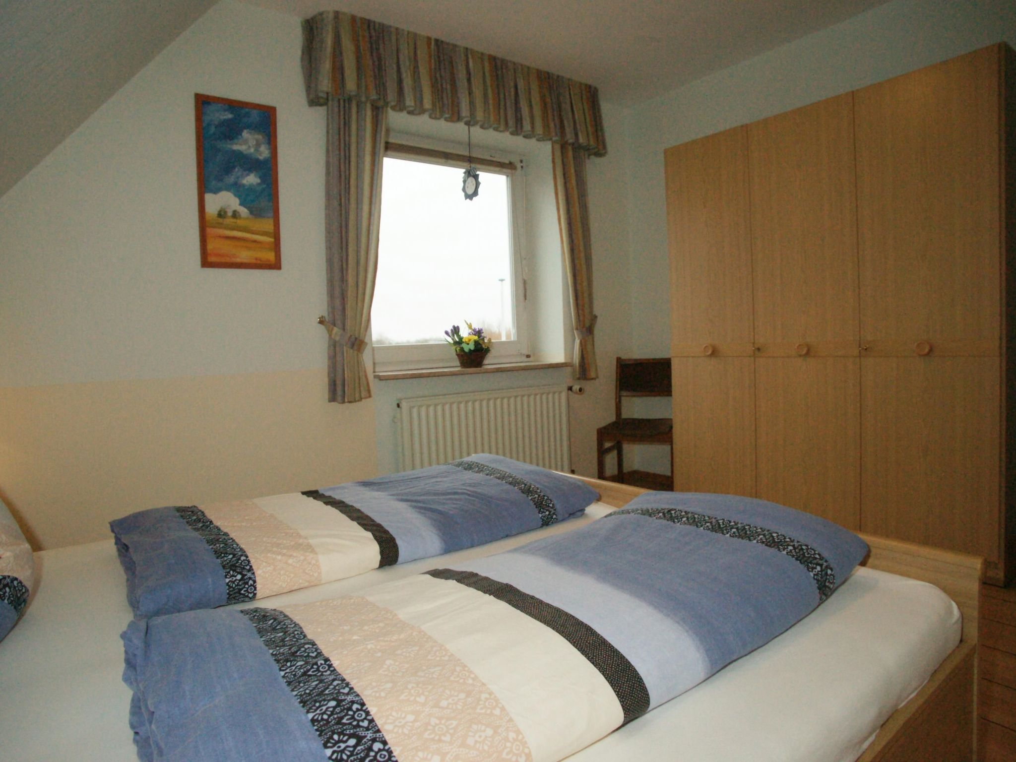 Wohnung in Neue Tiefe mit Terrasse, Garten und Grill-Binnen