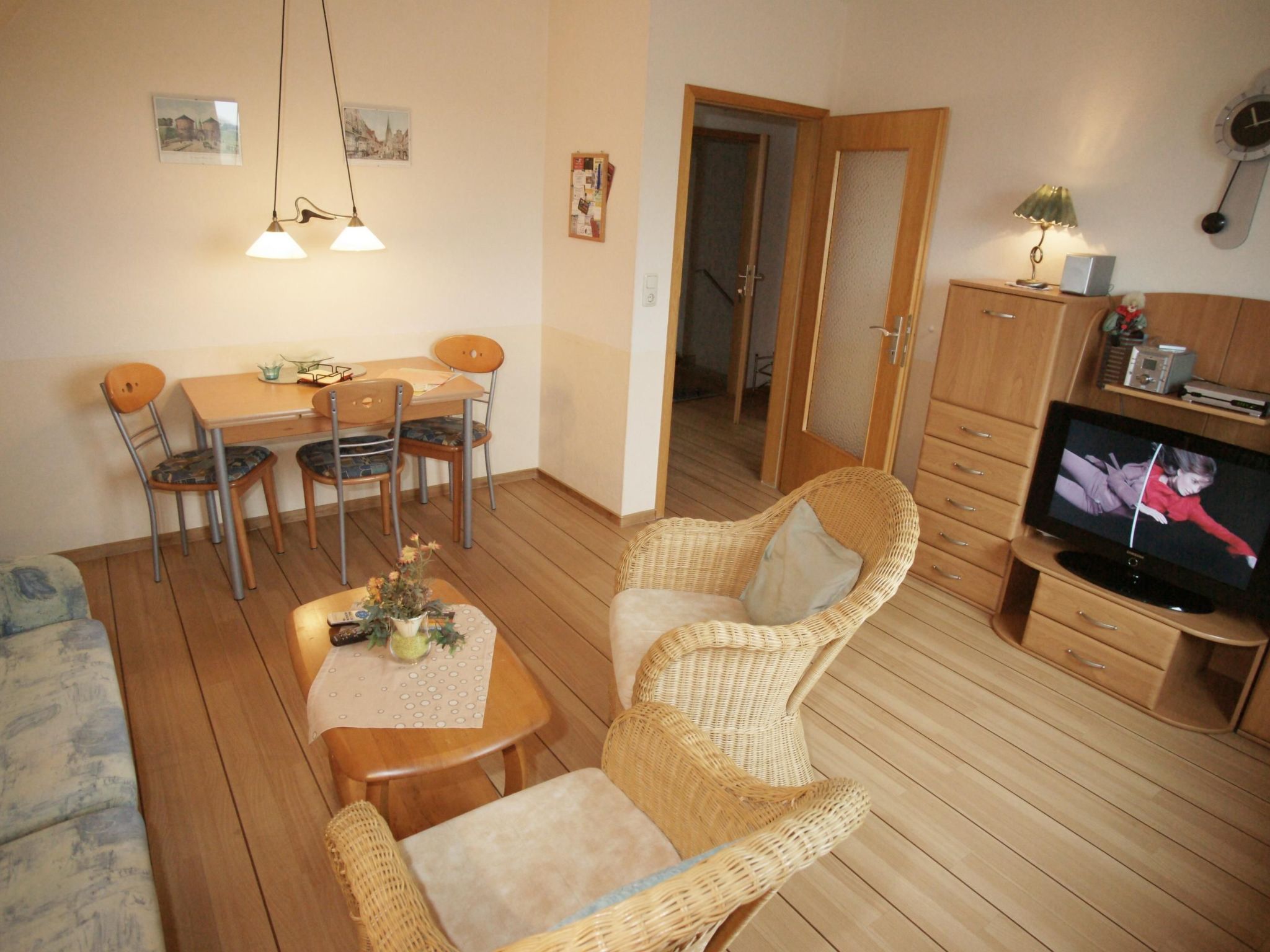 Wohnung in Neue Tiefe mit Terrasse, Garten und Grill-Binnen