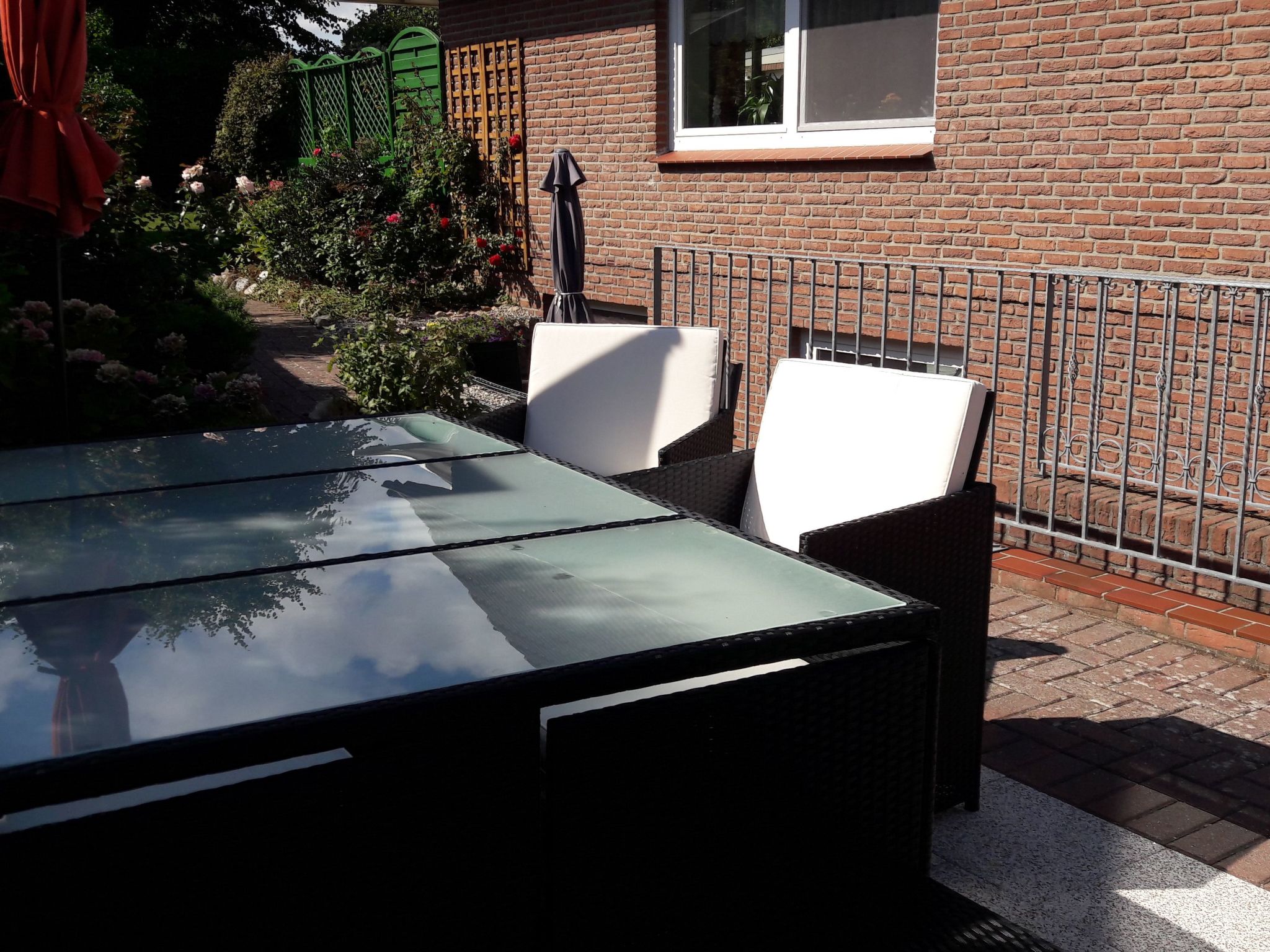 Wohnung in Neue Tiefe mit Terrasse, Garten und Grill-Binnen