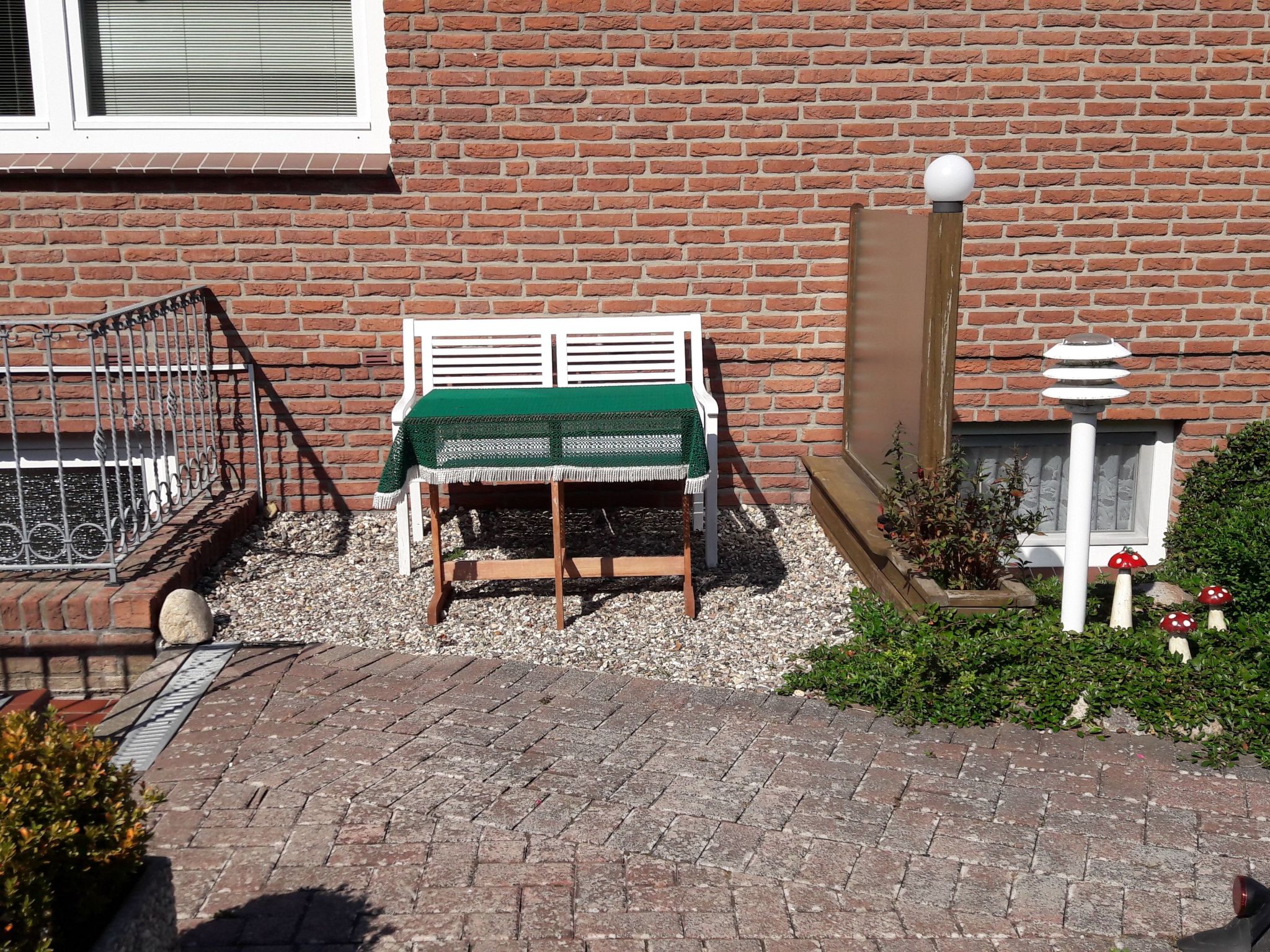 Wohnung in Neue Tiefe mit Terrasse, Garten und Grill-Binnen