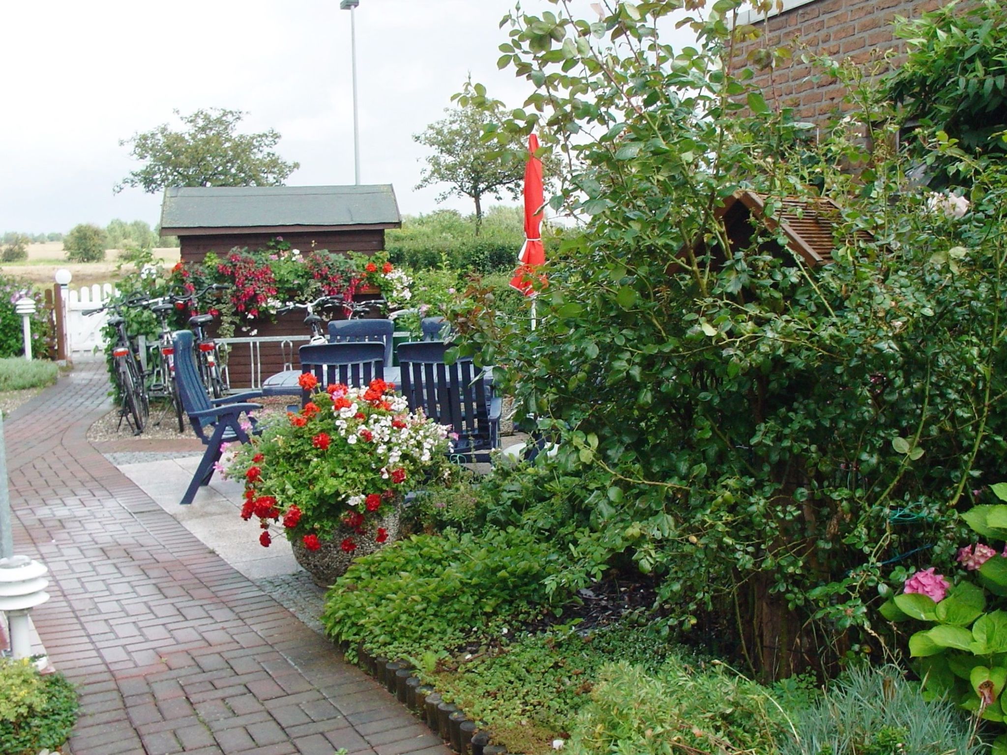 Wohnung in Neue Tiefe mit Terrasse, Garten und Grill-Binnen
