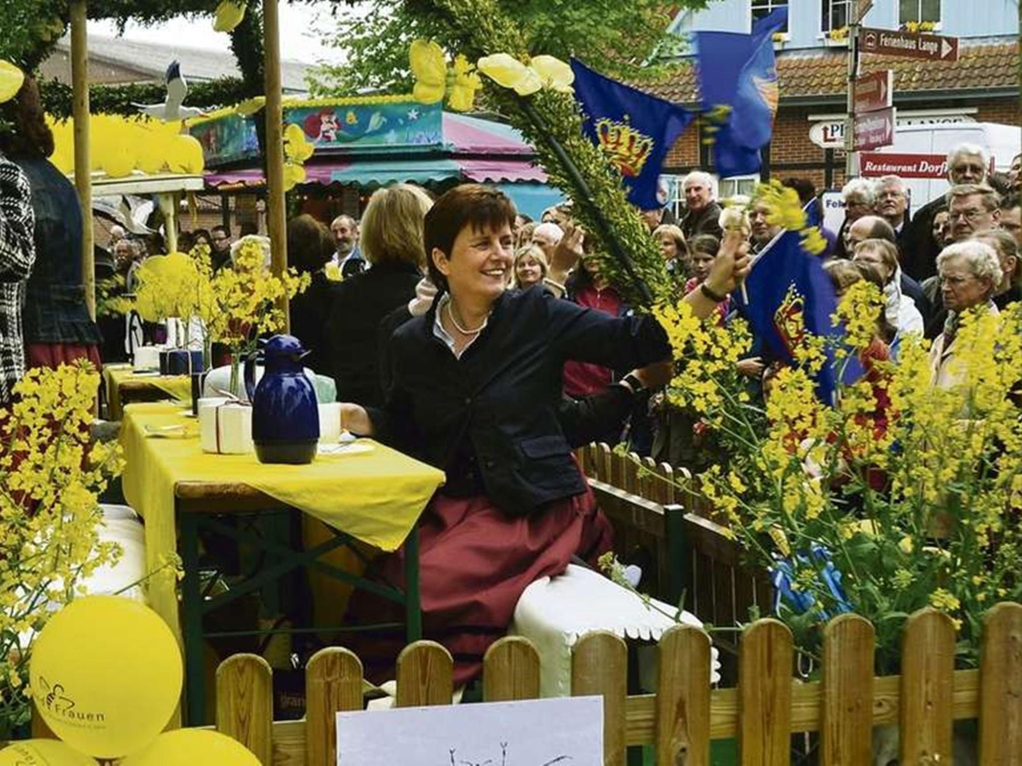 Für vier Personen-Binnen