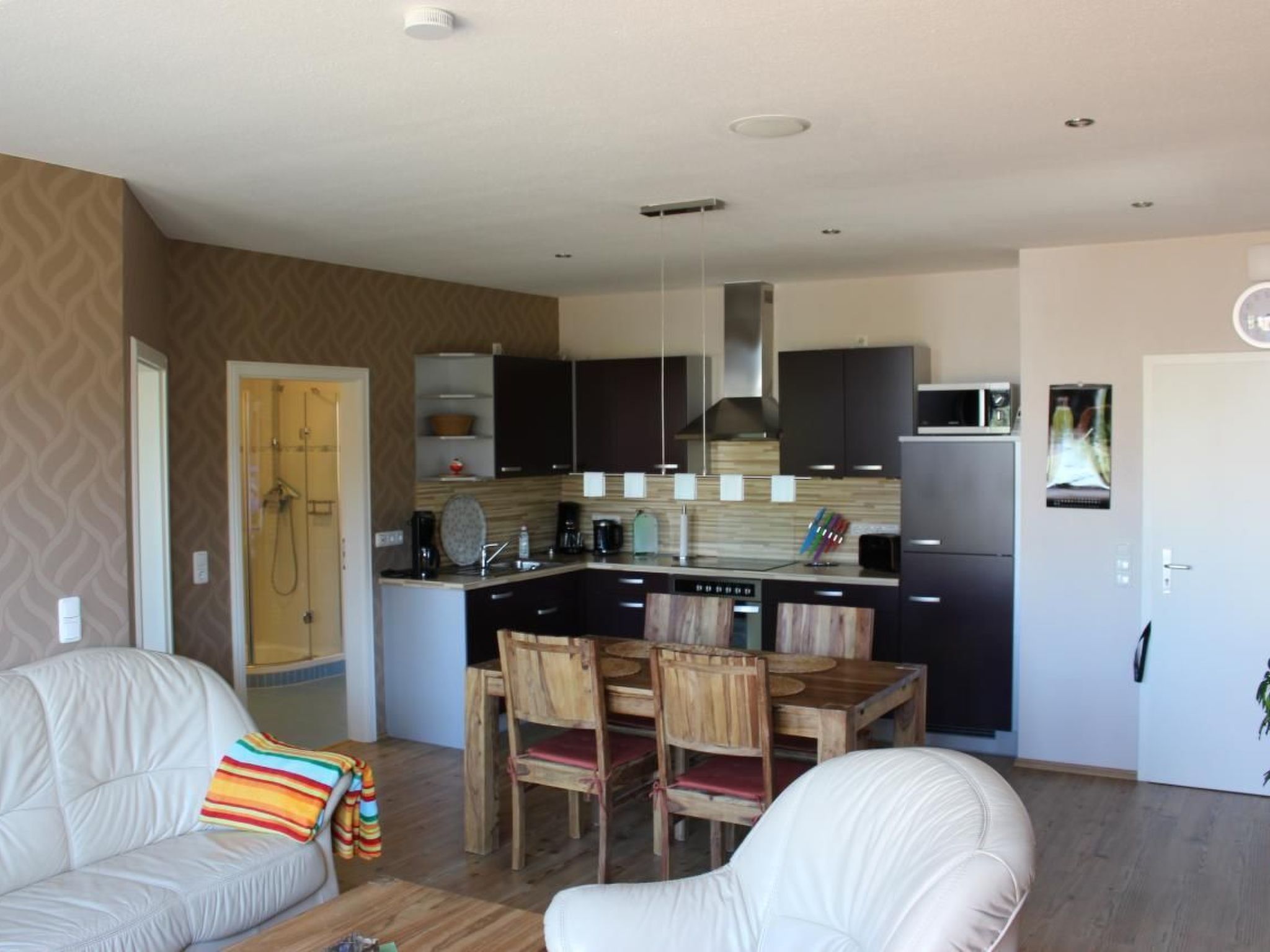 Wohnung in Wulfen mit Garten, Grill und Terrasse-Binnen