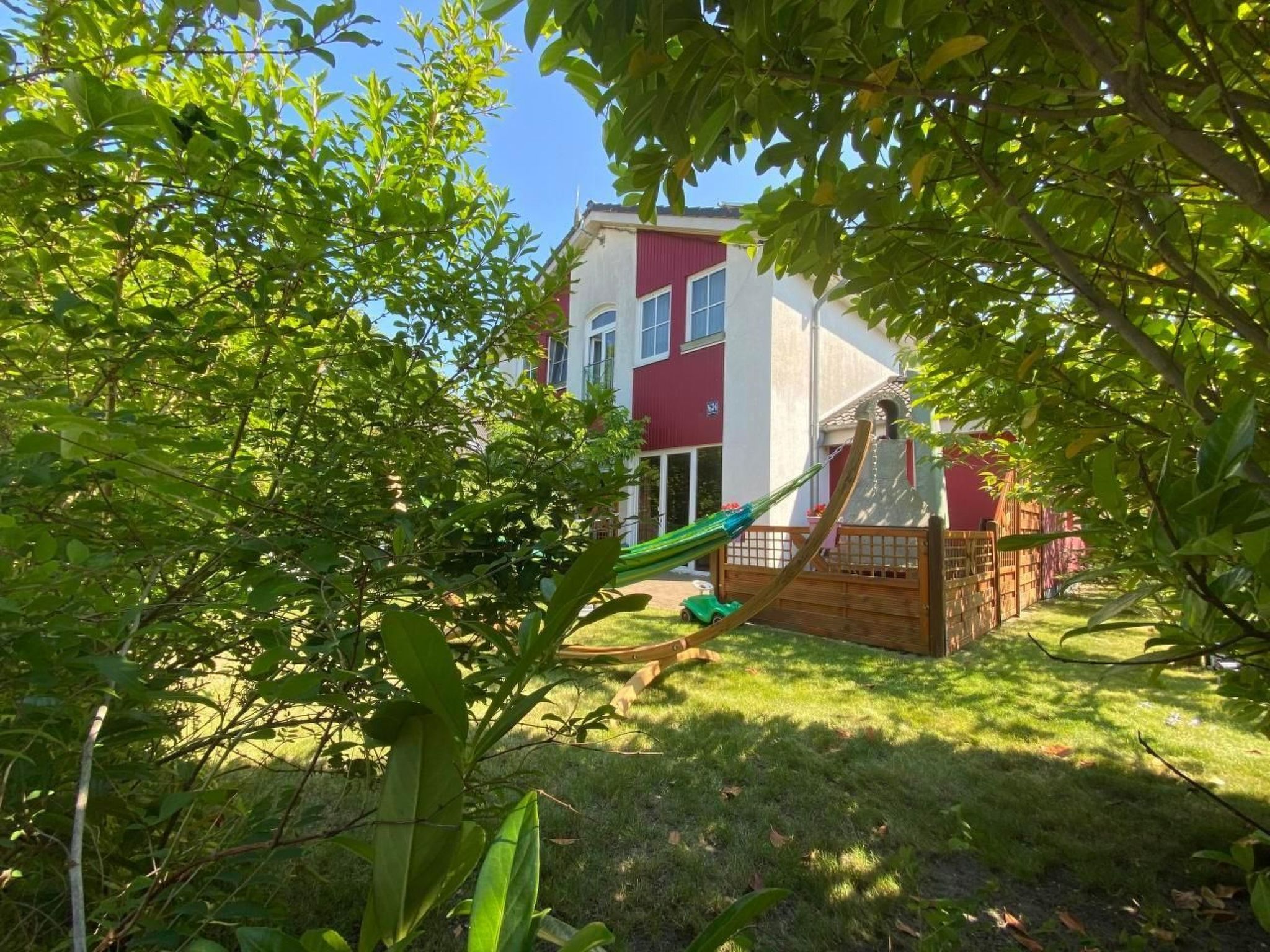 Wohnung in Wulfen mit Garten, Grill und Terrasse-Binnen