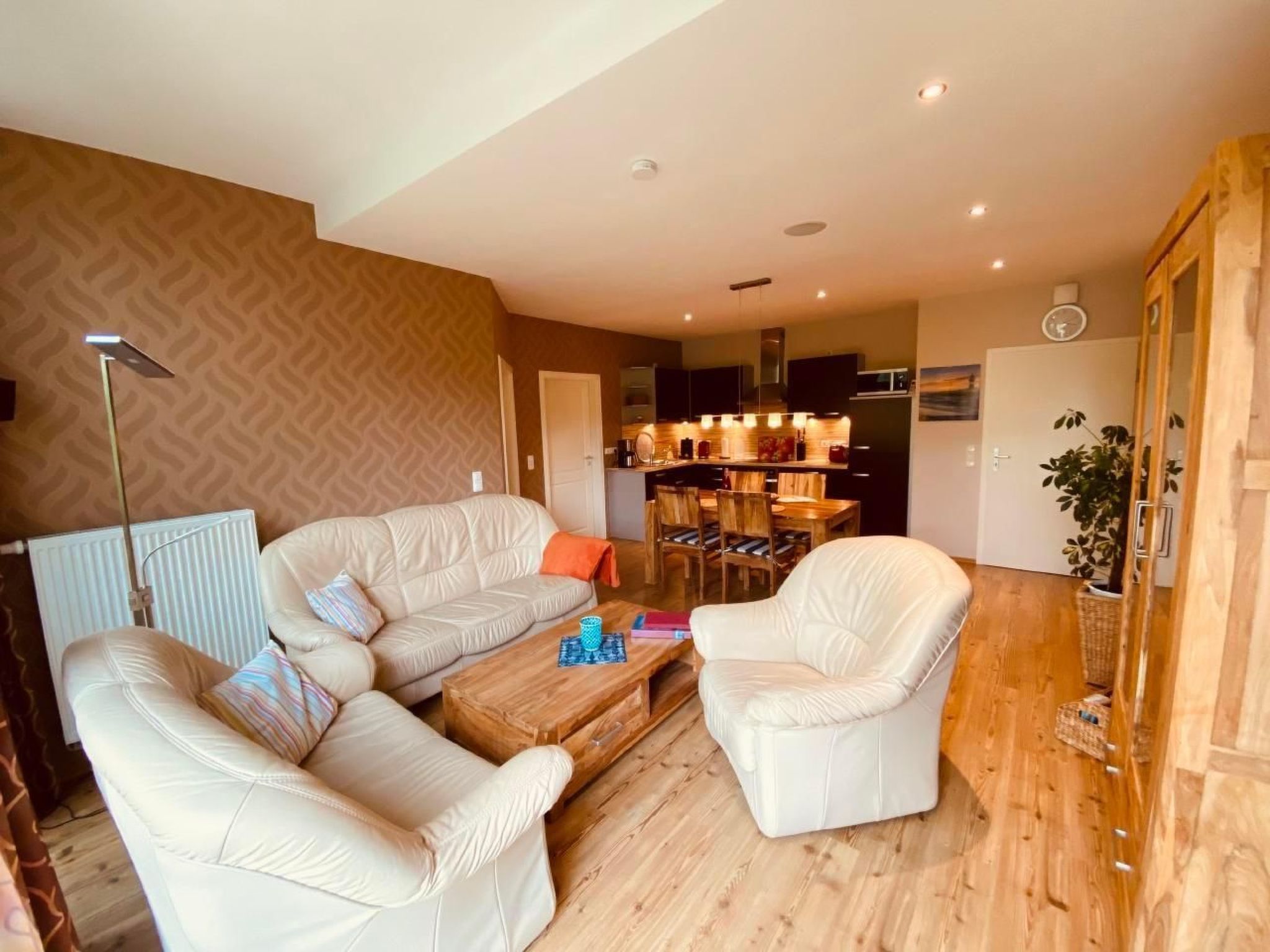 Wohnung in Wulfen mit Garten, Grill und Terrasse-Binnen