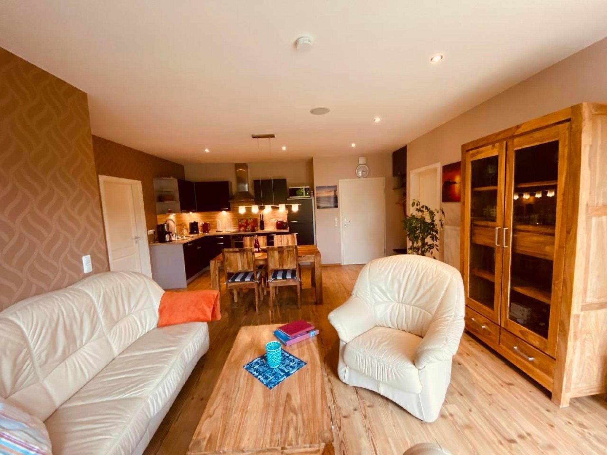 Wohnung in Wulfen mit Garten, Grill und Terrasse-Binnen