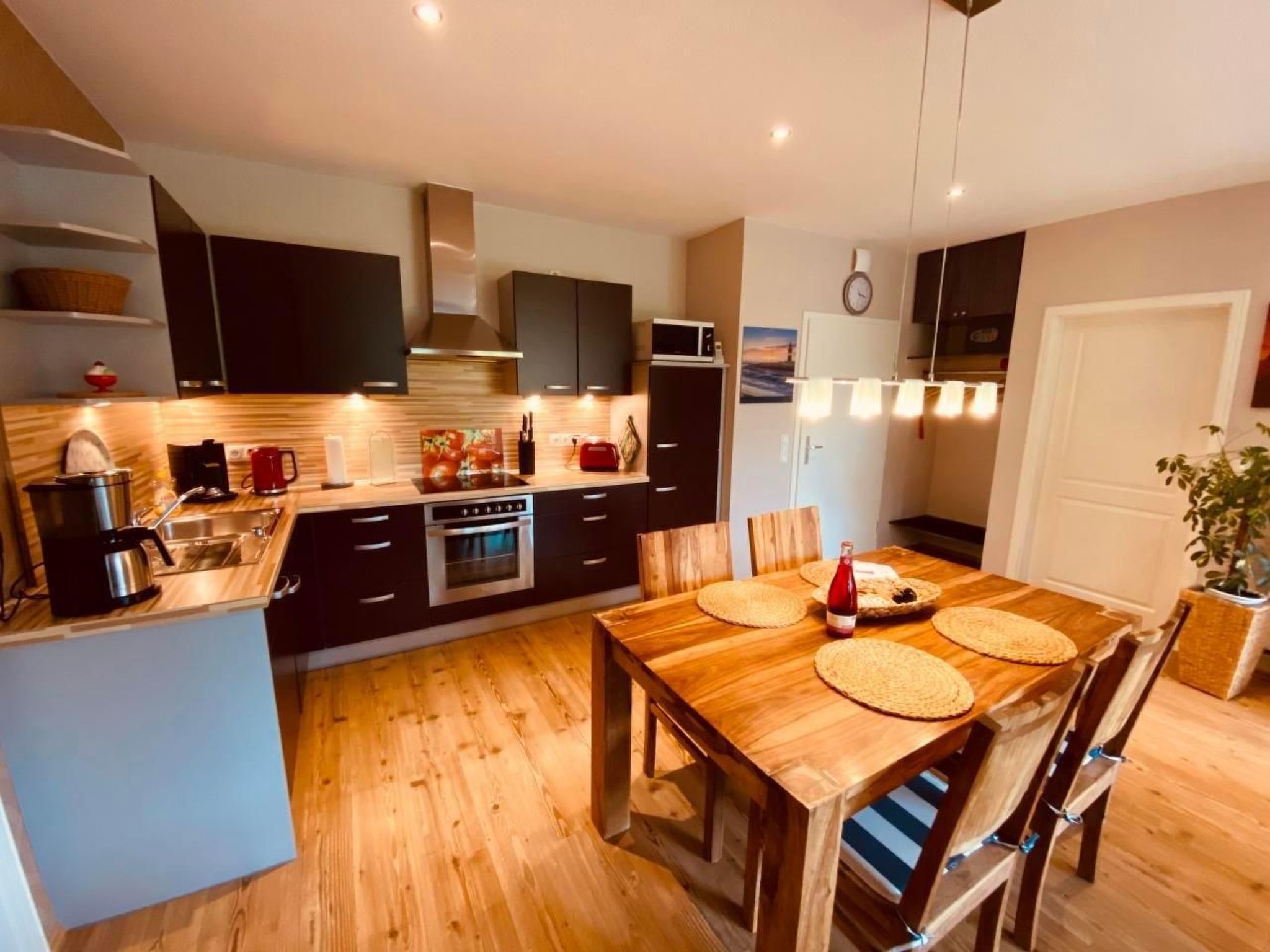 Wohnung in Wulfen mit Garten, Grill und Terrasse-Binnen