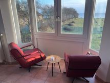 Appartement mit Privater Sauna und Meerblick