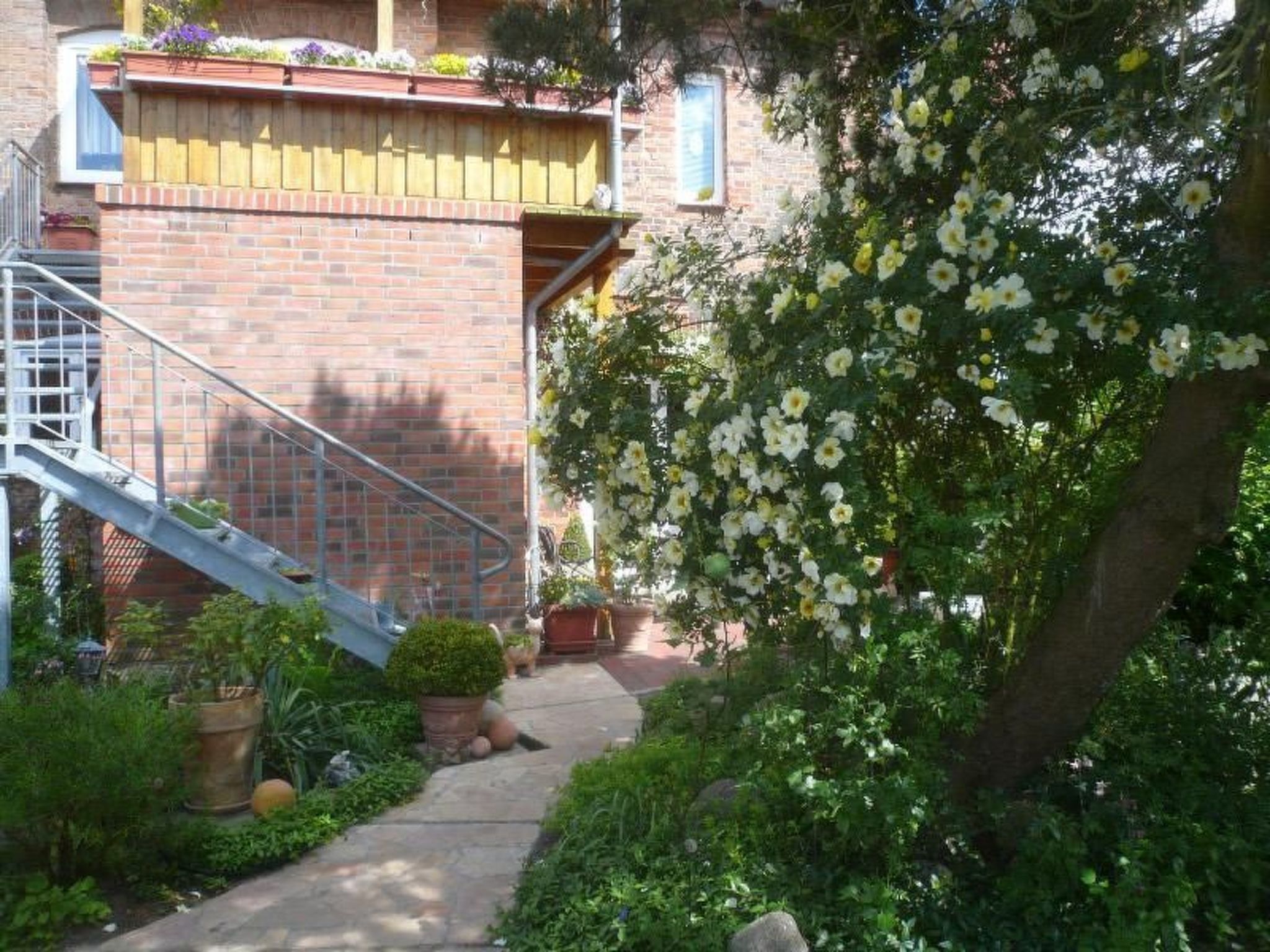 Charmante Wohnung in Dassow mit Terrasse und Grill-Binnen