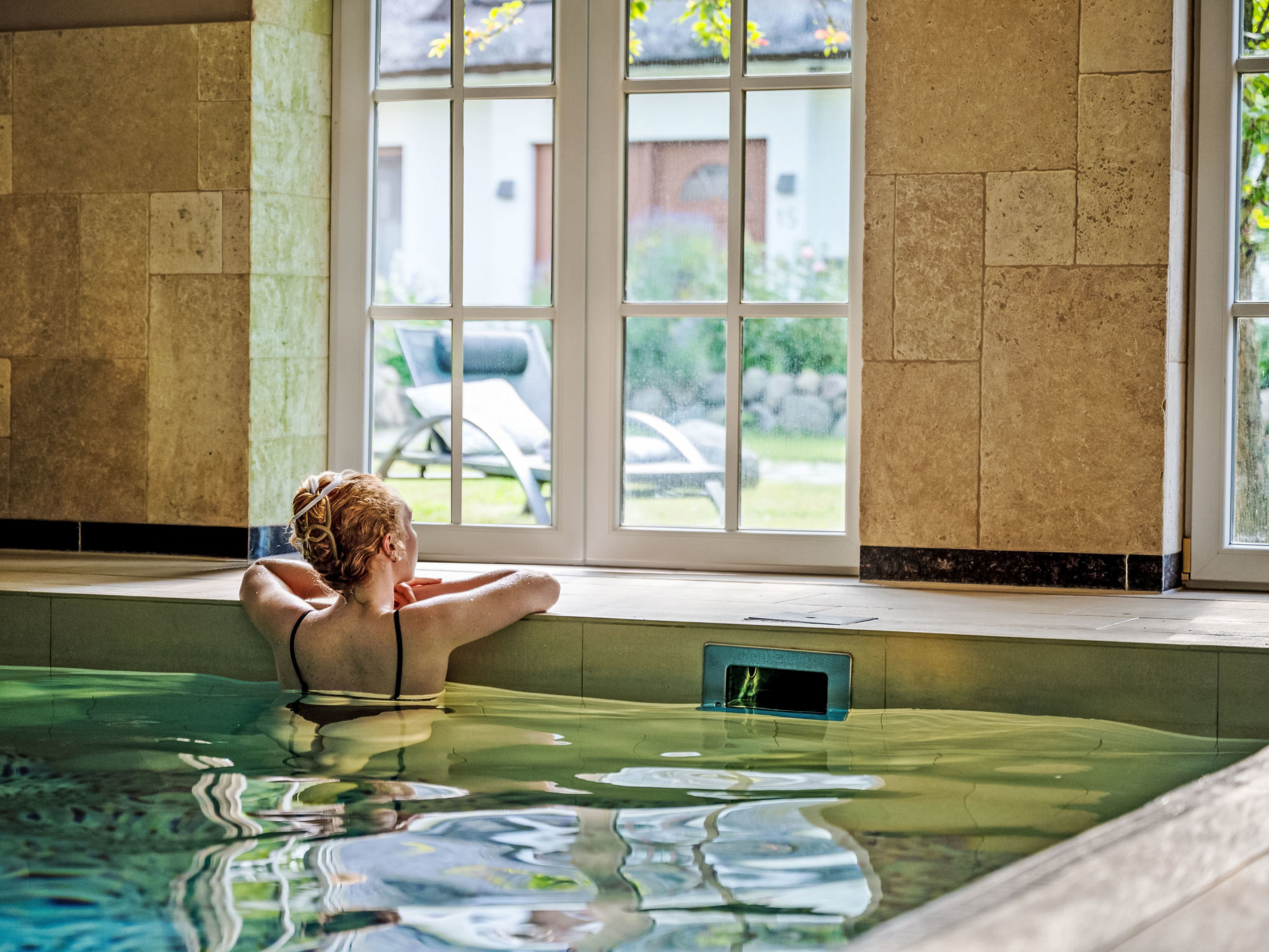 Maison in Groß Schwansee mit Offenem Kamin – Piscine intérieure, photo 8 sur 96