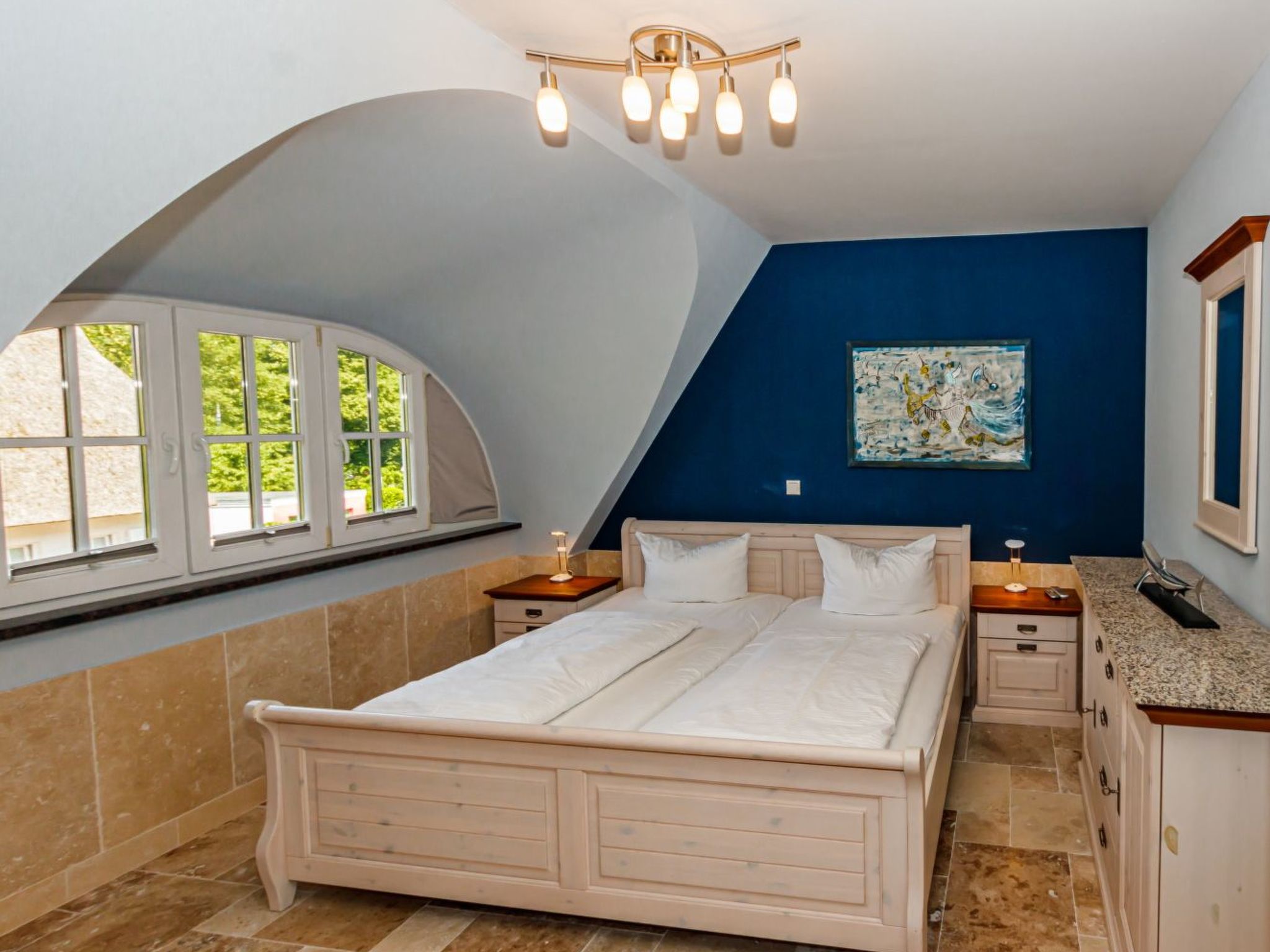 In Groß Schwansee mit Offenem Kamin-Binnen