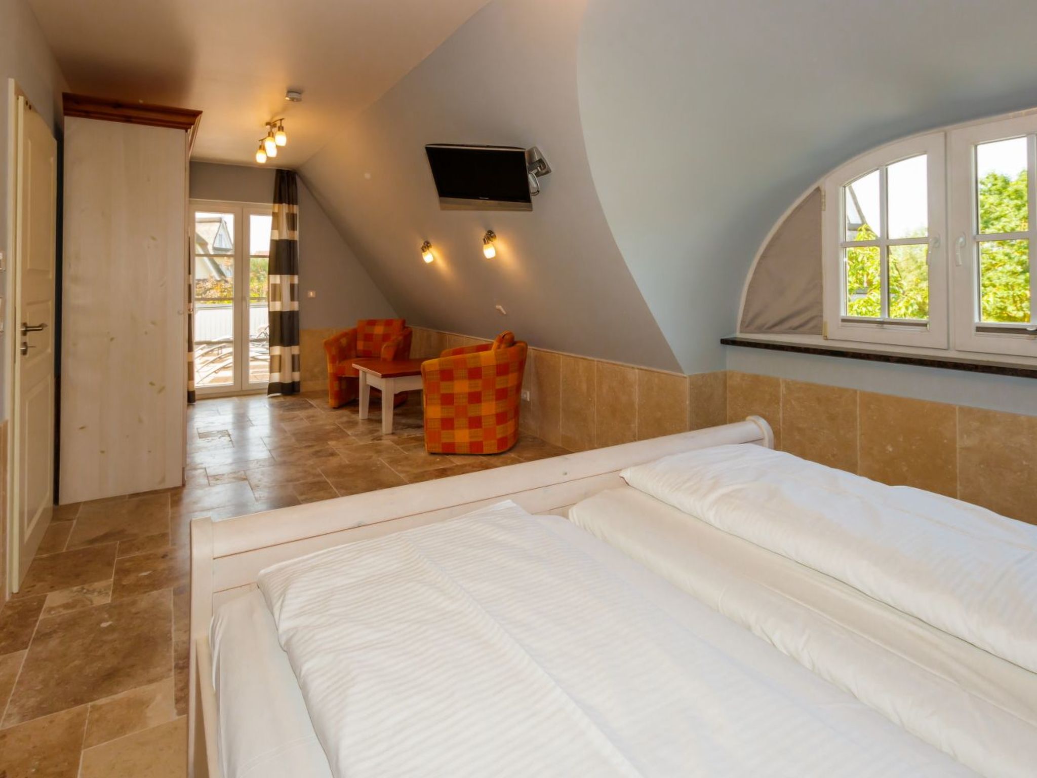 In Groß Schwansee mit Offenem Kamin-Binnen