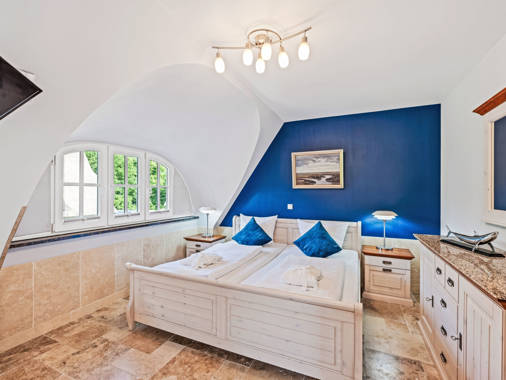 Maison in Groß Schwansee mit Offenem Kamin – Chambre, photo 37 sur 96