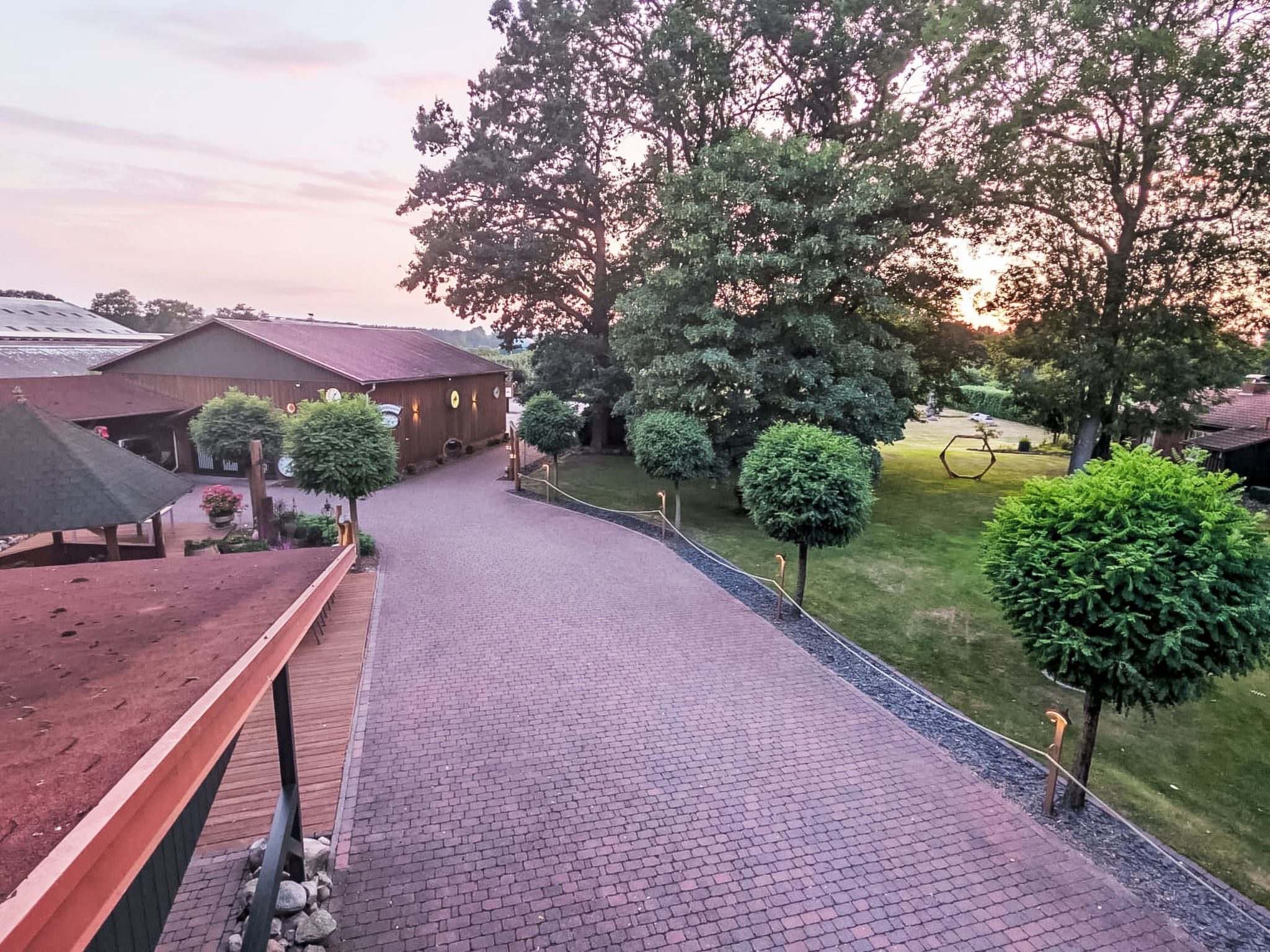 Apartment Teichblick mit eigener Terrasse - Buiten