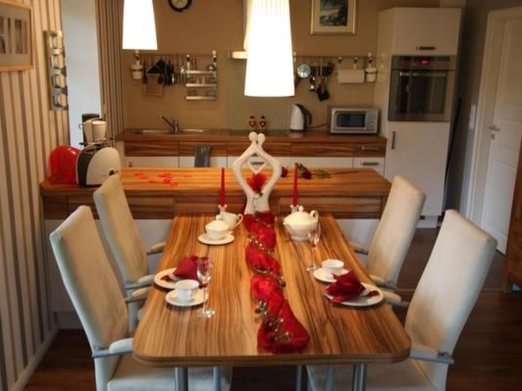 Apartment Teichblick mit eigener Terrasse-Binnen