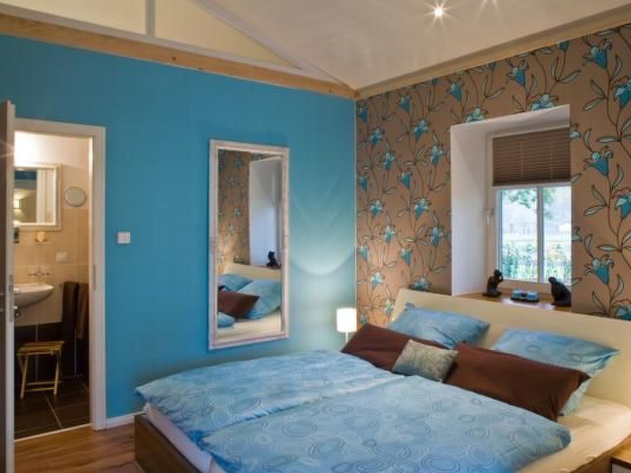 Apartment Teichblick mit eigener Terrasse-Binnen