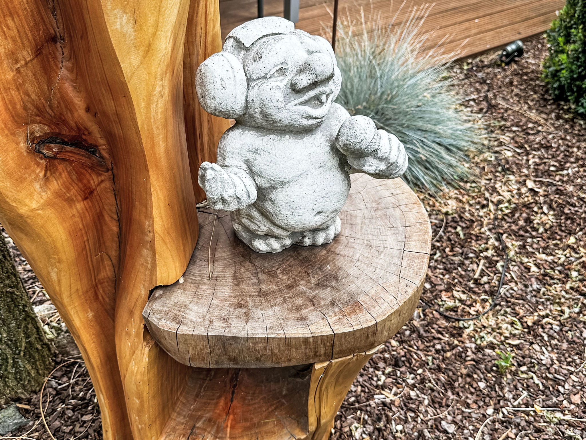 In Klein Meckelsen mit Garten - Buiten