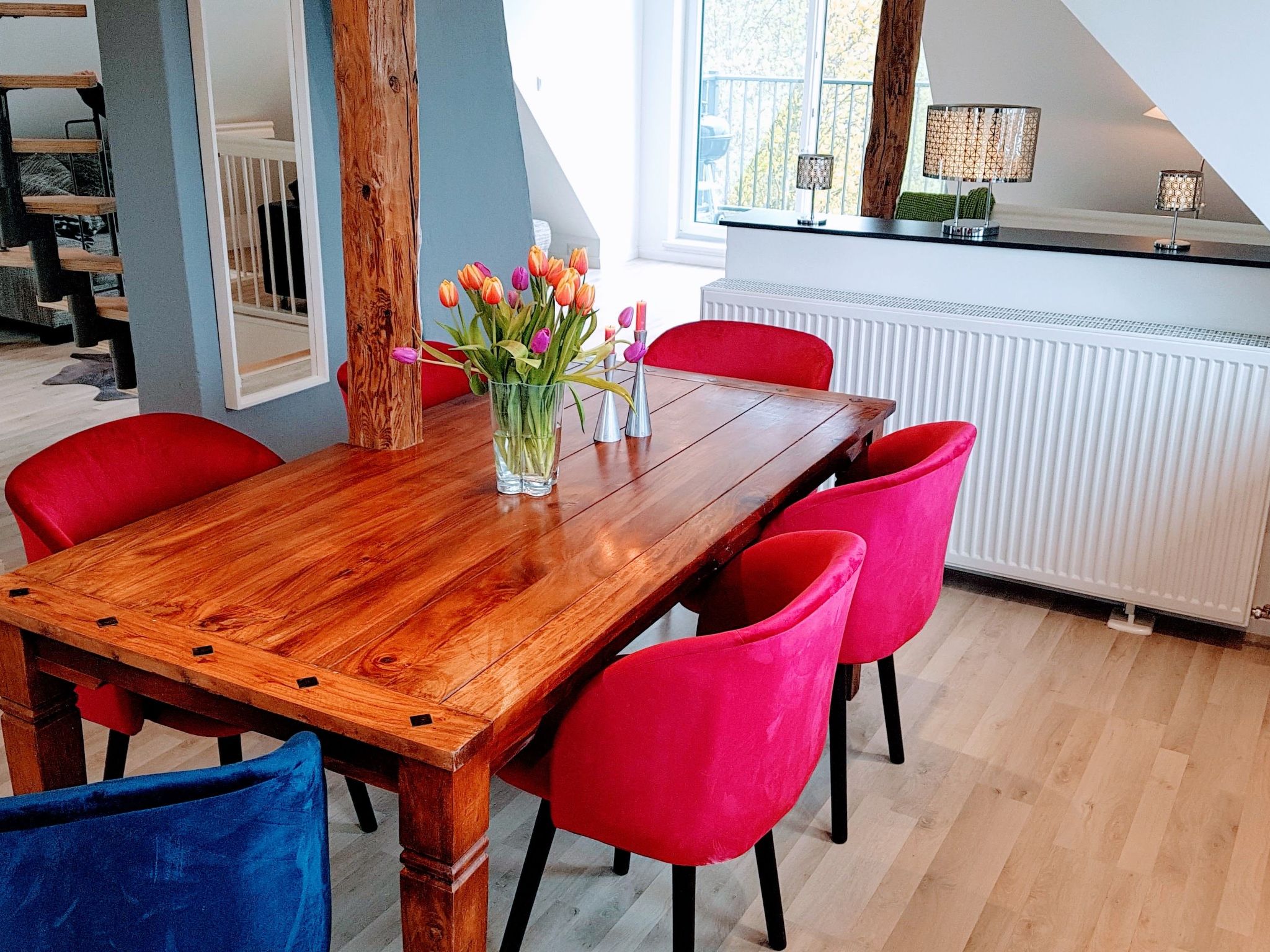 Luxus Penthouse im Grünen-Drinnen