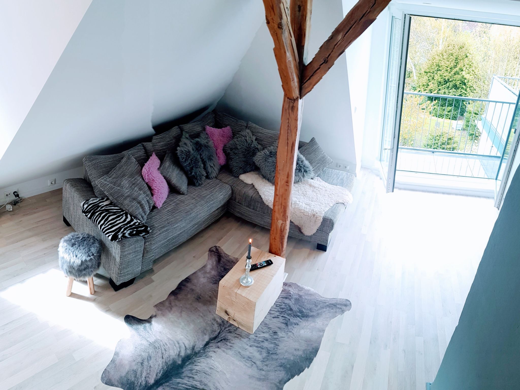 Luxus Penthouse im Grünen-Drinnen