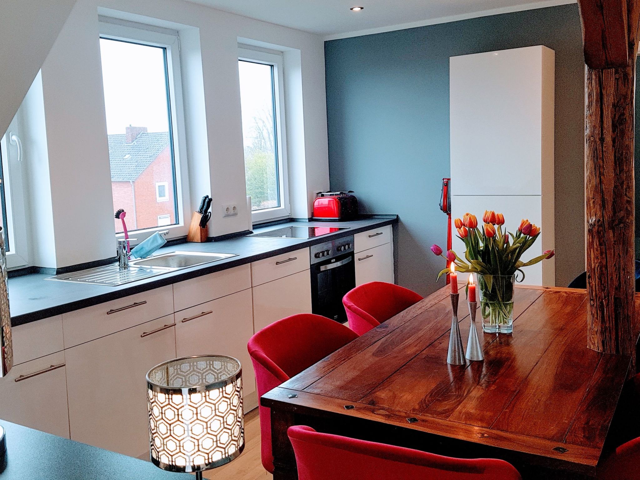 Luxus Penthouse im Grünen-Drinnen