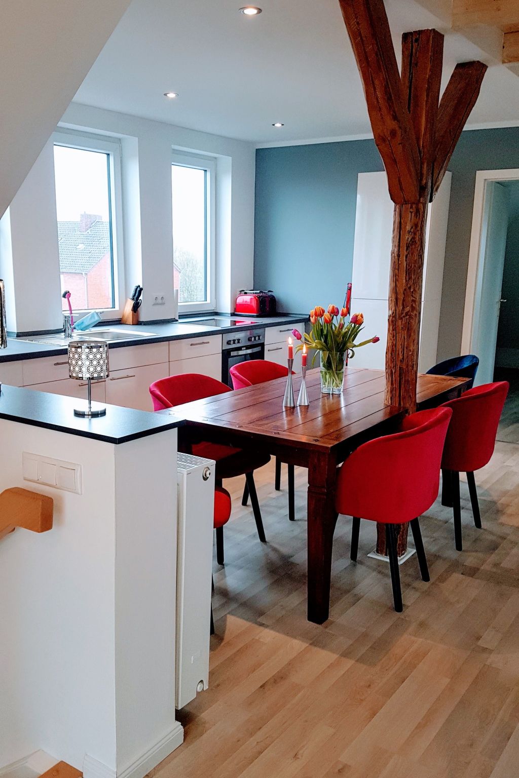 Luxus Penthouse im Grünen-Drinnen