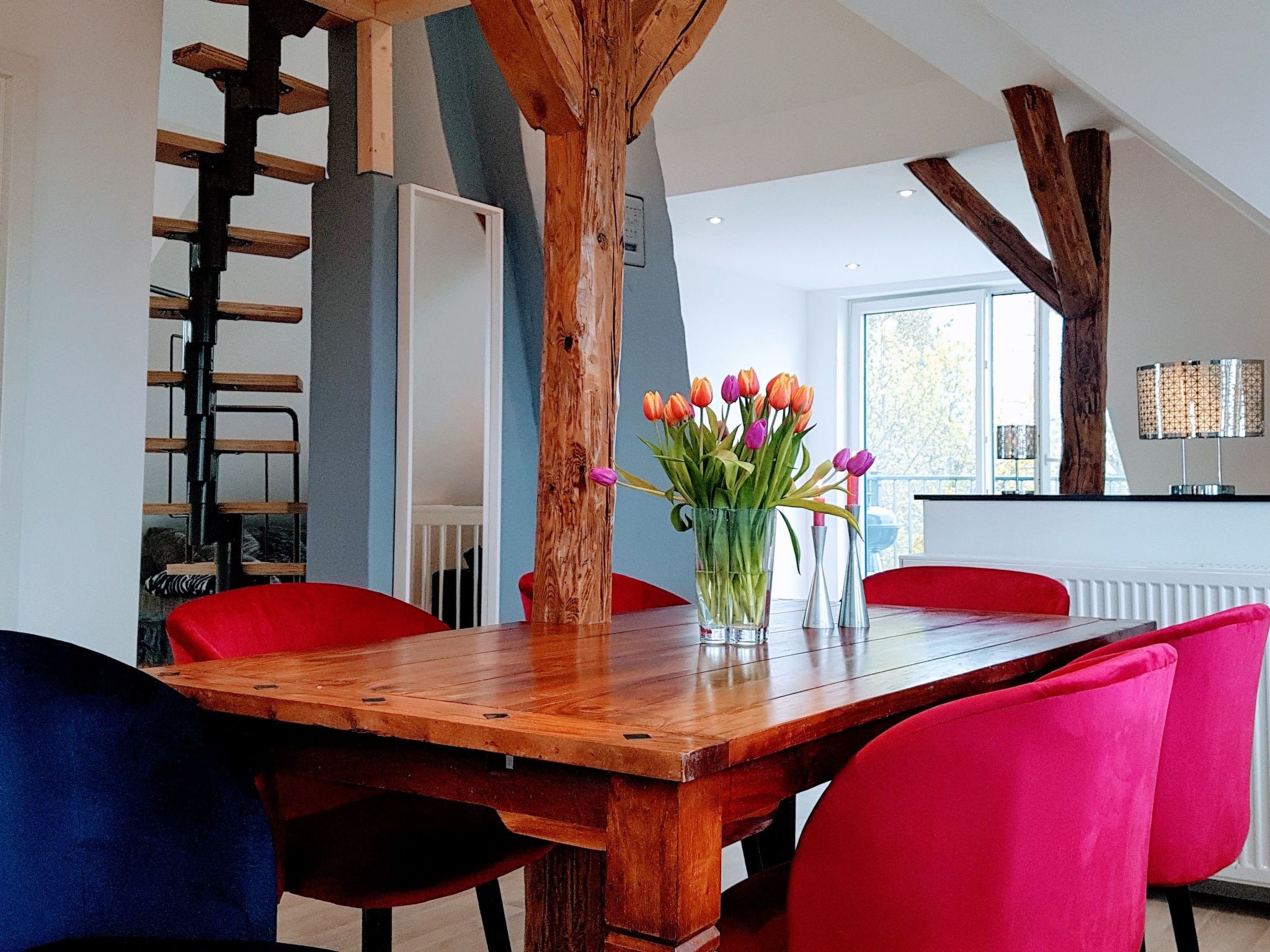 Luxus Penthouse im Grünen-Drinnen