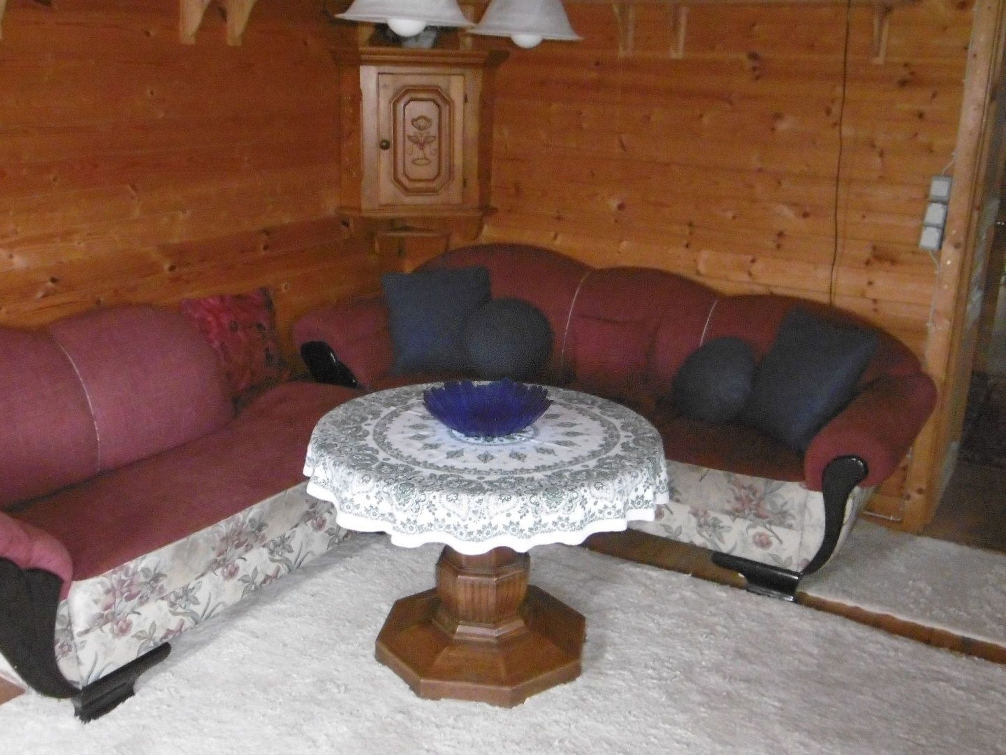 Blockhaus für fünf Personen-Dedans