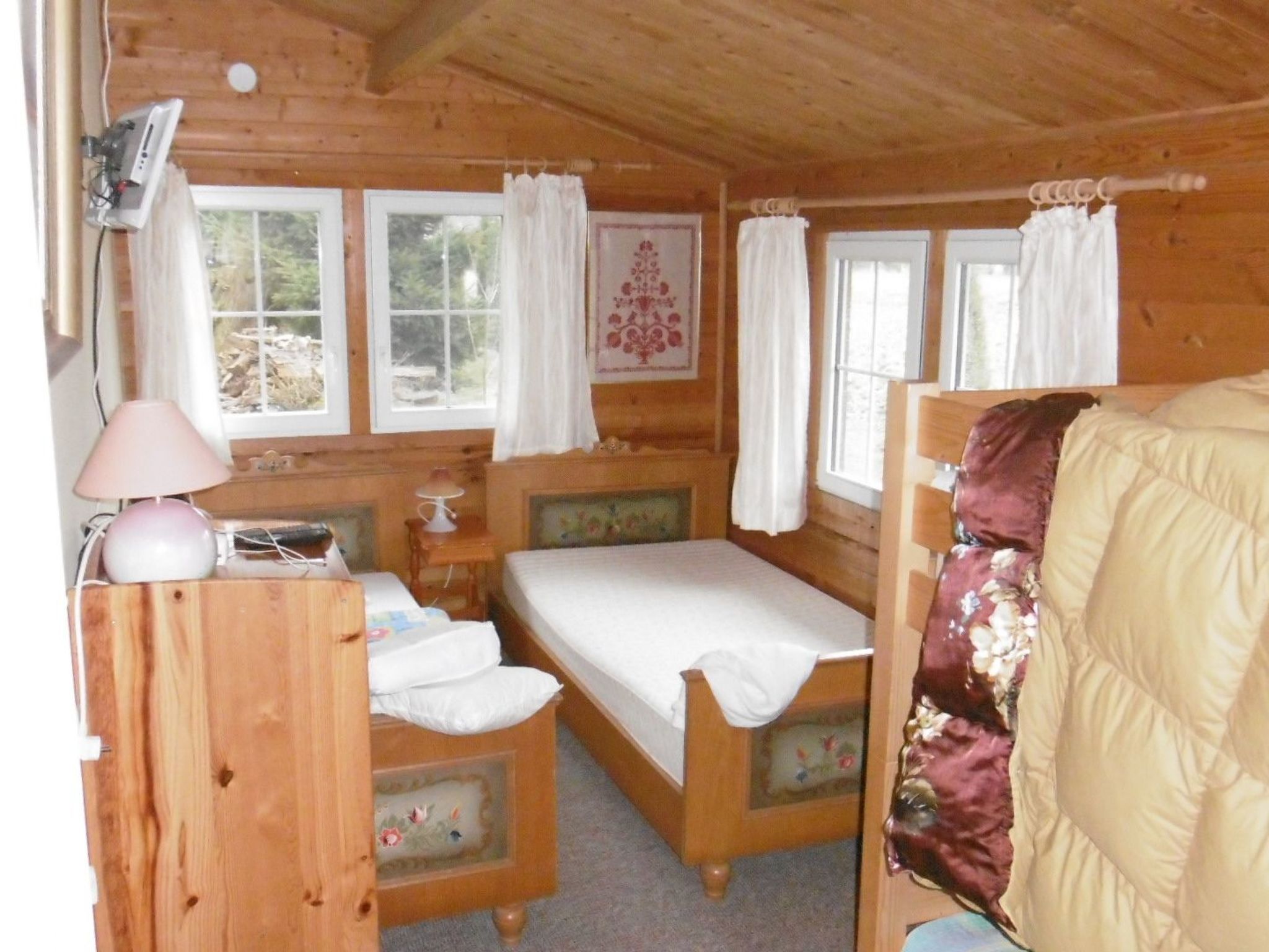 Blockhaus für fünf Personen-Dedans