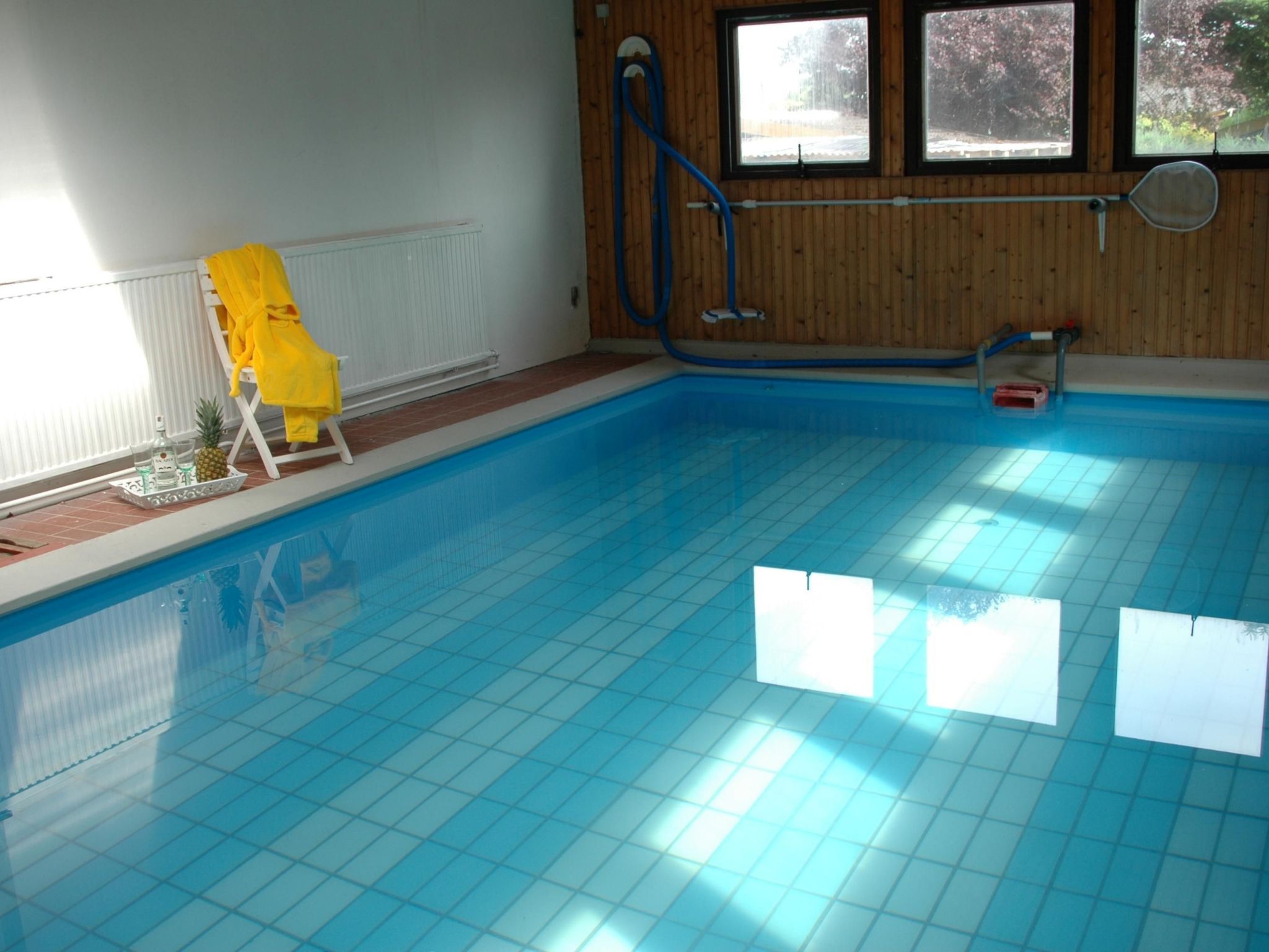 Mit Indoorpool, Garten und Partyraum-Binnen