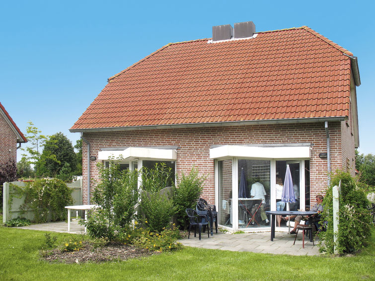 Vakantiehuis met open haard in Tossens vlakbij het strand in Tossens