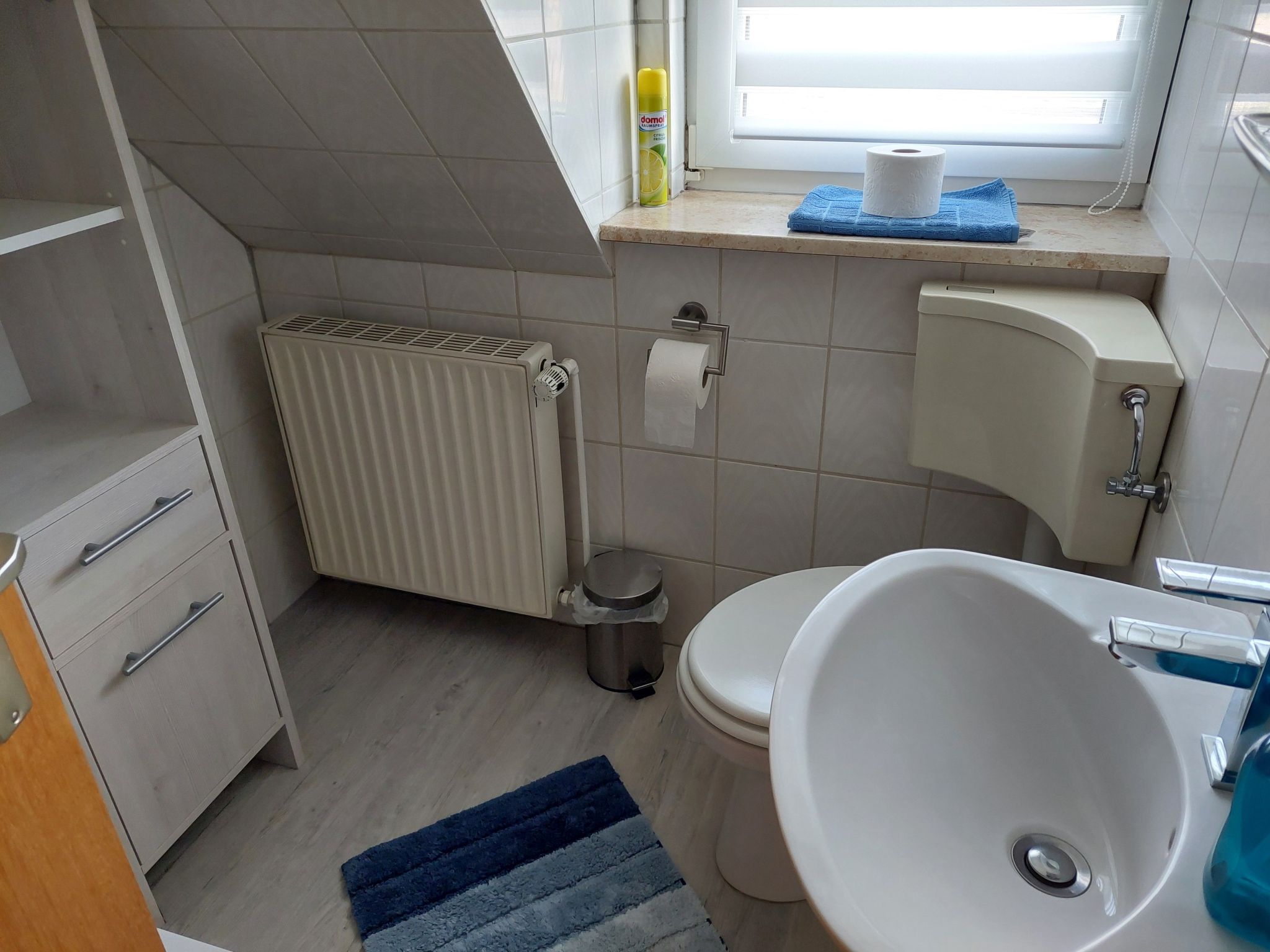 Mastkorb mit Grill und Garten-Dedans